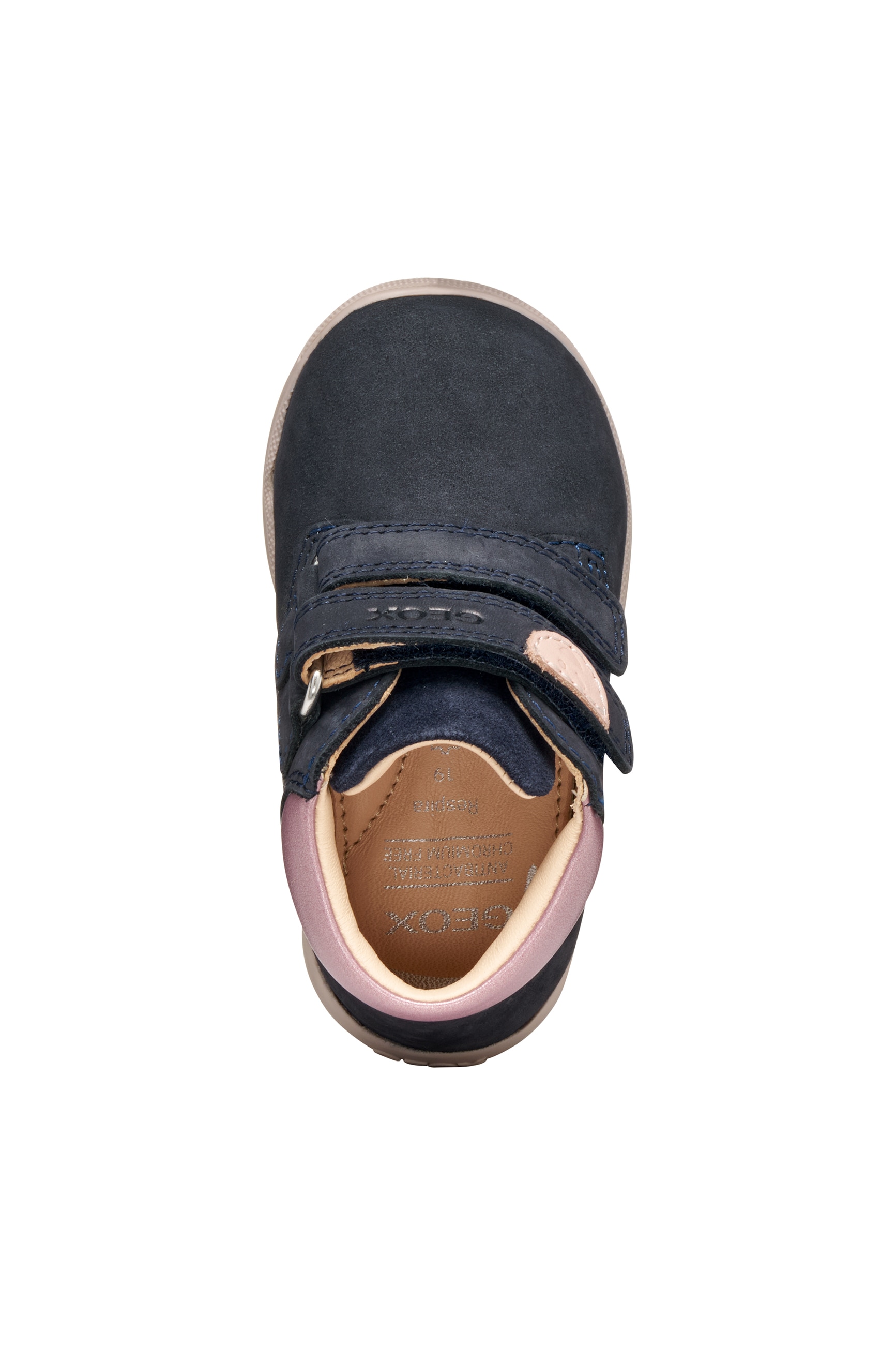 Geox Lauflernschuh »B MACCHIA GIRL«, Babyschuh, Lauflernschuh mit Klettverschluss