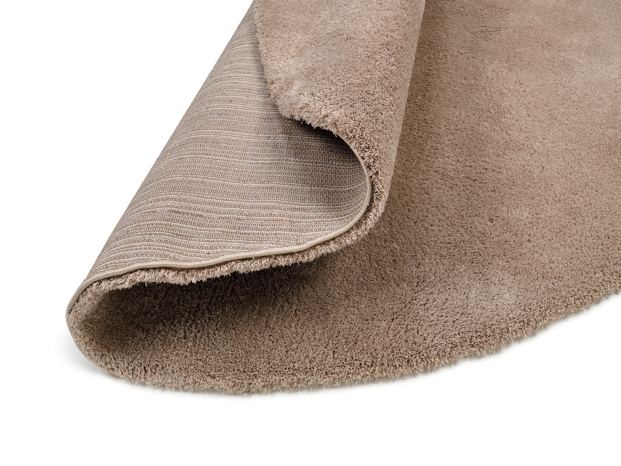 OCI DIE TEPPICHMARKE Hochflor-Teppich »Soft Dream«, rund, 30 mm Höhe, besonders weich durch Microfaser, Wohnzimmer