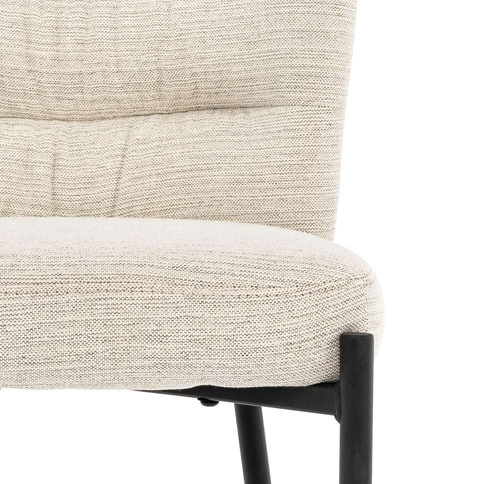 OTTO home Esszimmerstuhl »Aniene« () 2 Stk.Gepolsterte Rückenlehne und Sitzfläche, Sitzhöhe 49 cm