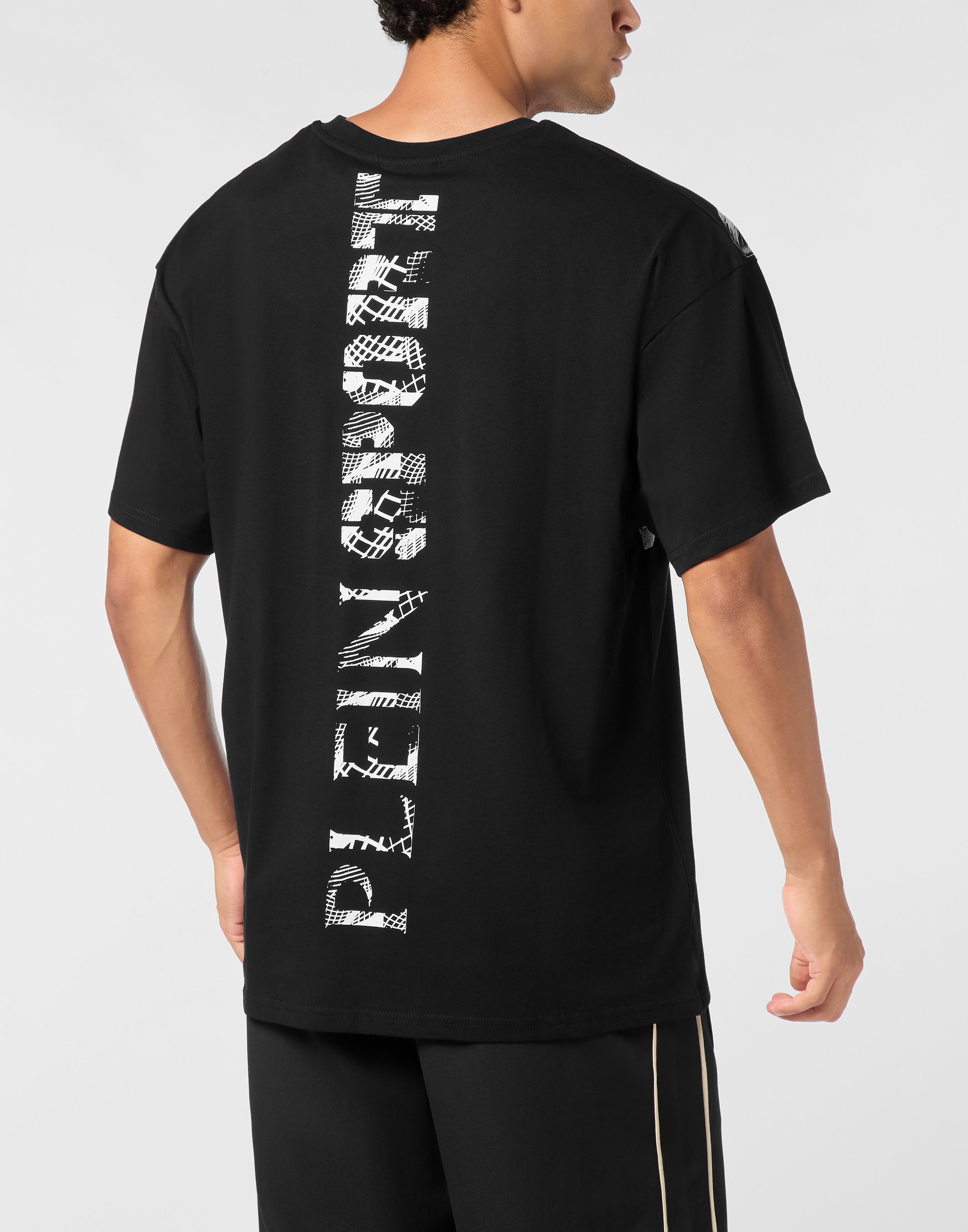 PLEIN SPORT T-Shirt »Cotton Round Neck T-Shirt Tiger Line«