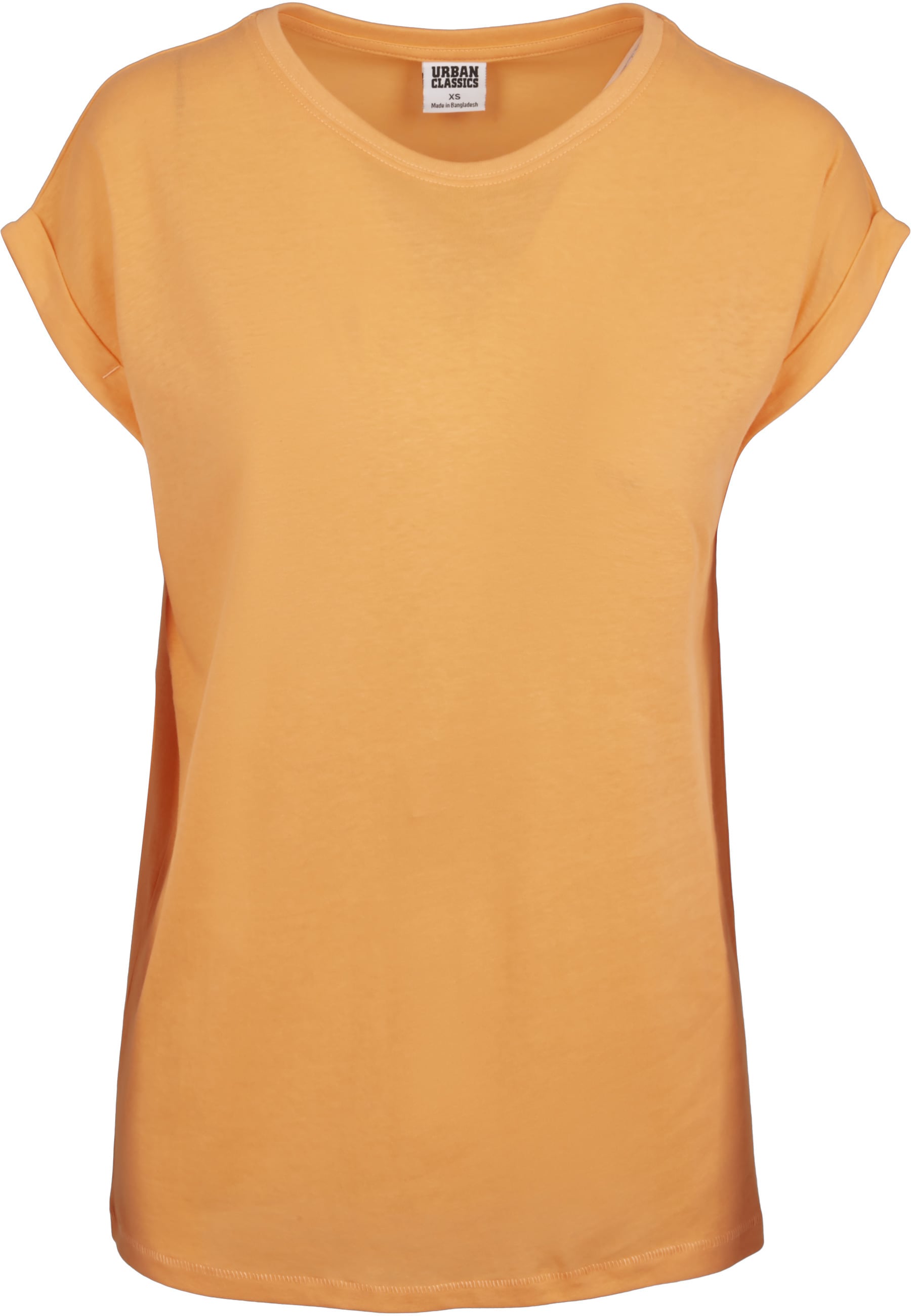 URBAN CLASSICS Kurzarmshirt "Urban Classics Damen Ladies Extended Shoulder günstig online kaufen