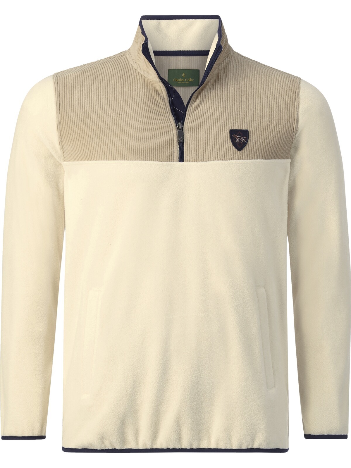 Charles Colby Fleecepullover »Fleece-Sweatshirt DUKE DILLEN«