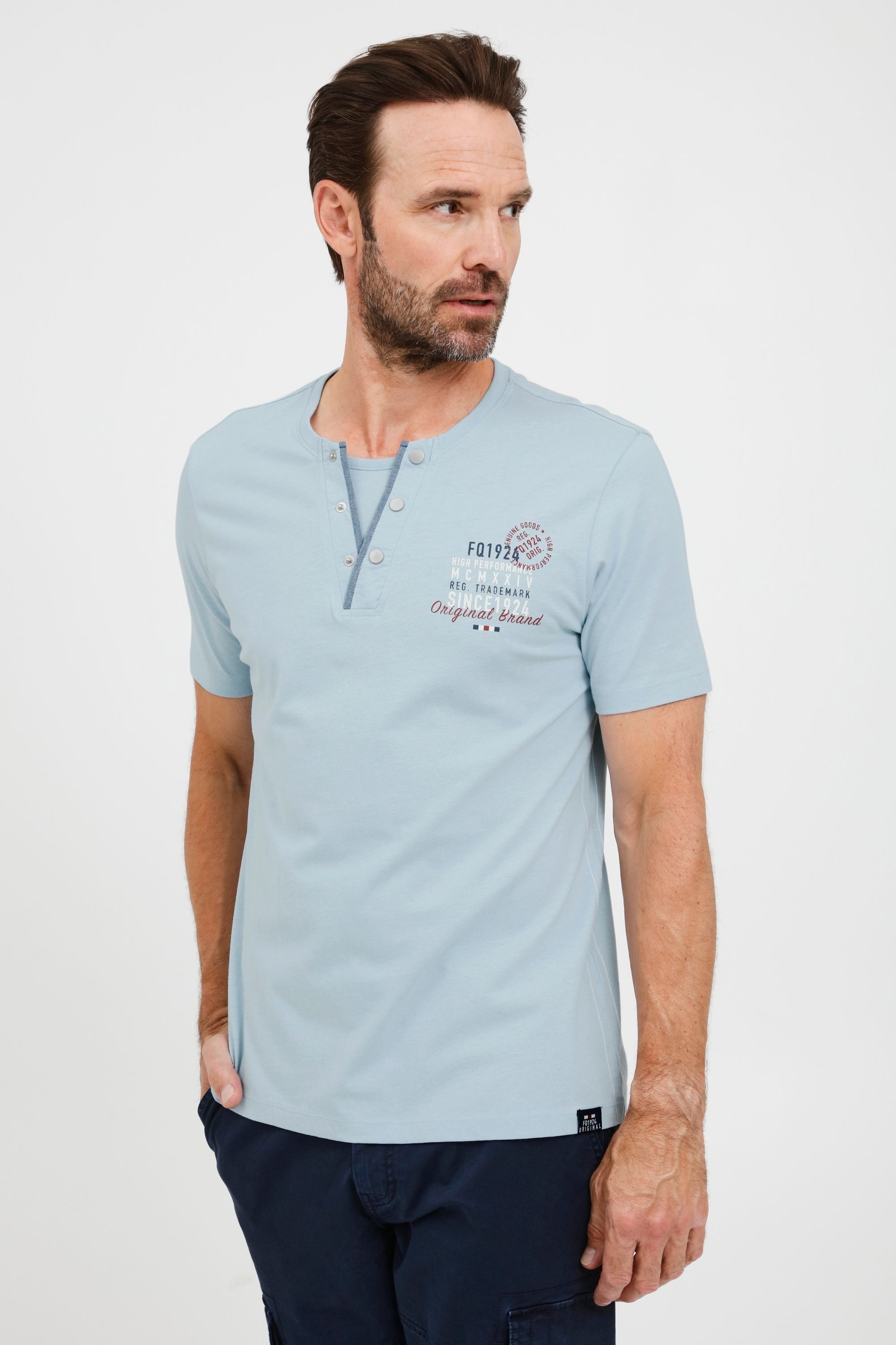 FQ1924 Henleyshirt »Henleyshirt FQRudolf«