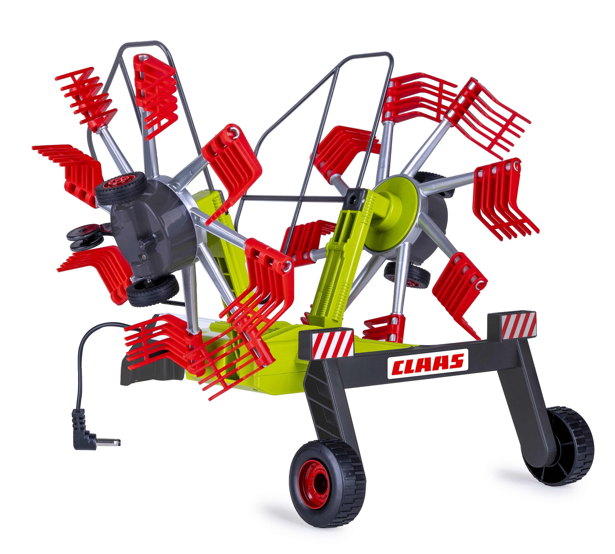 JAMARA Kinder Spielzeug-Landmaschine "Schwader Claas für RC-Traktor", grün, B:19,5cm H:25cm T:34cm, Spielzeugfahrzeuge