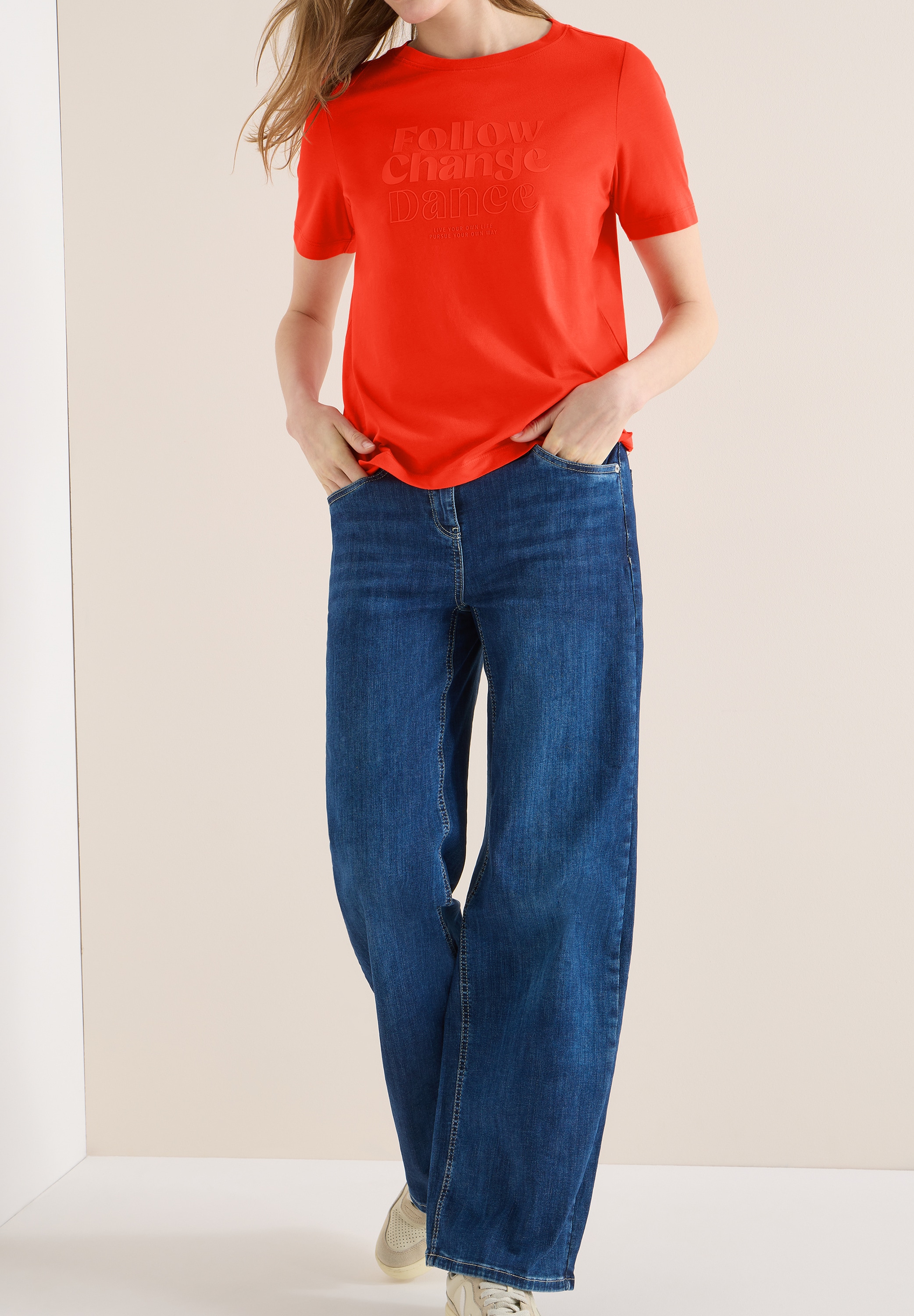 Cecil Kurzarmshirt mit Frontprint