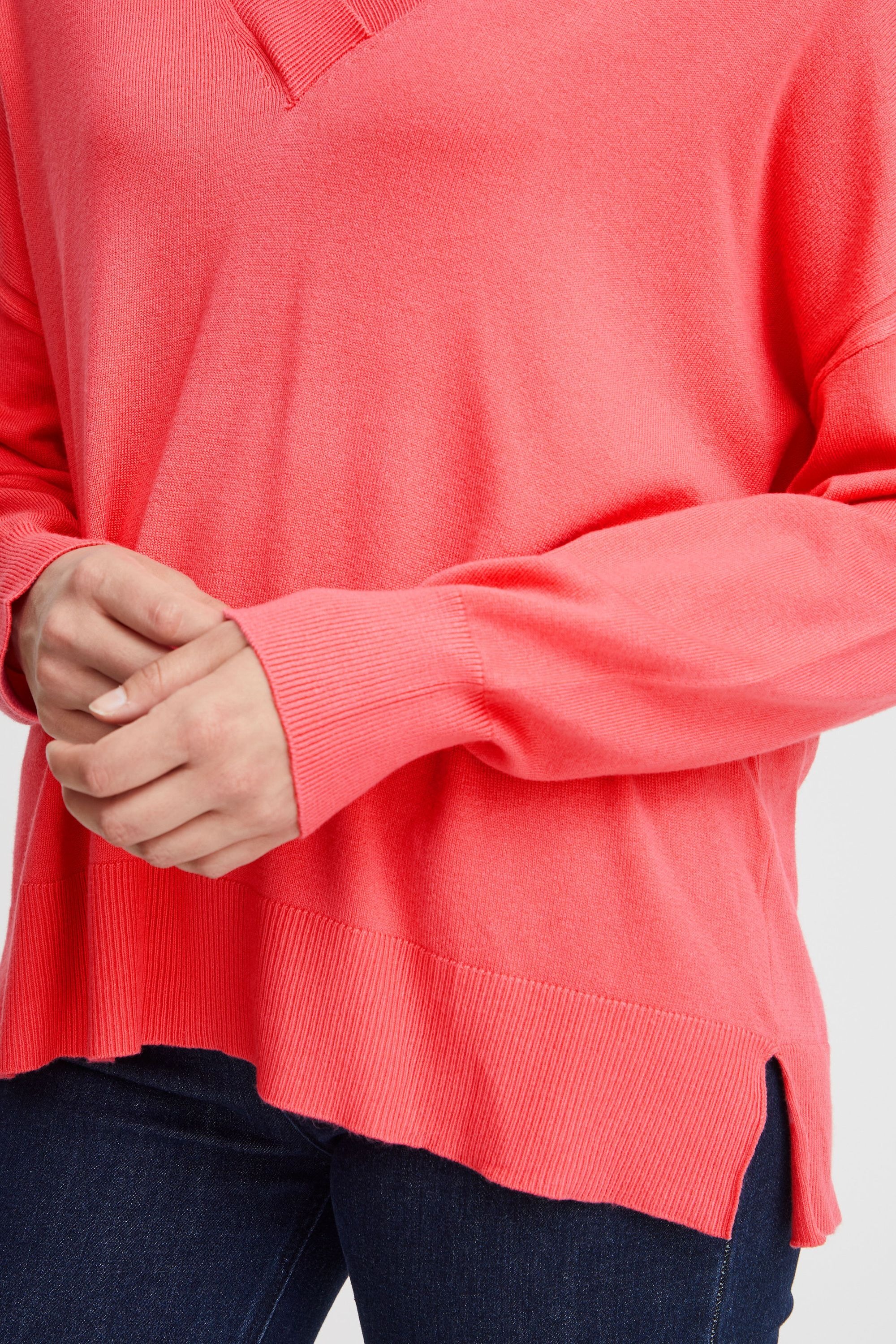 fransa Strickfleece-Pullover »Strickpullover FRBlume«