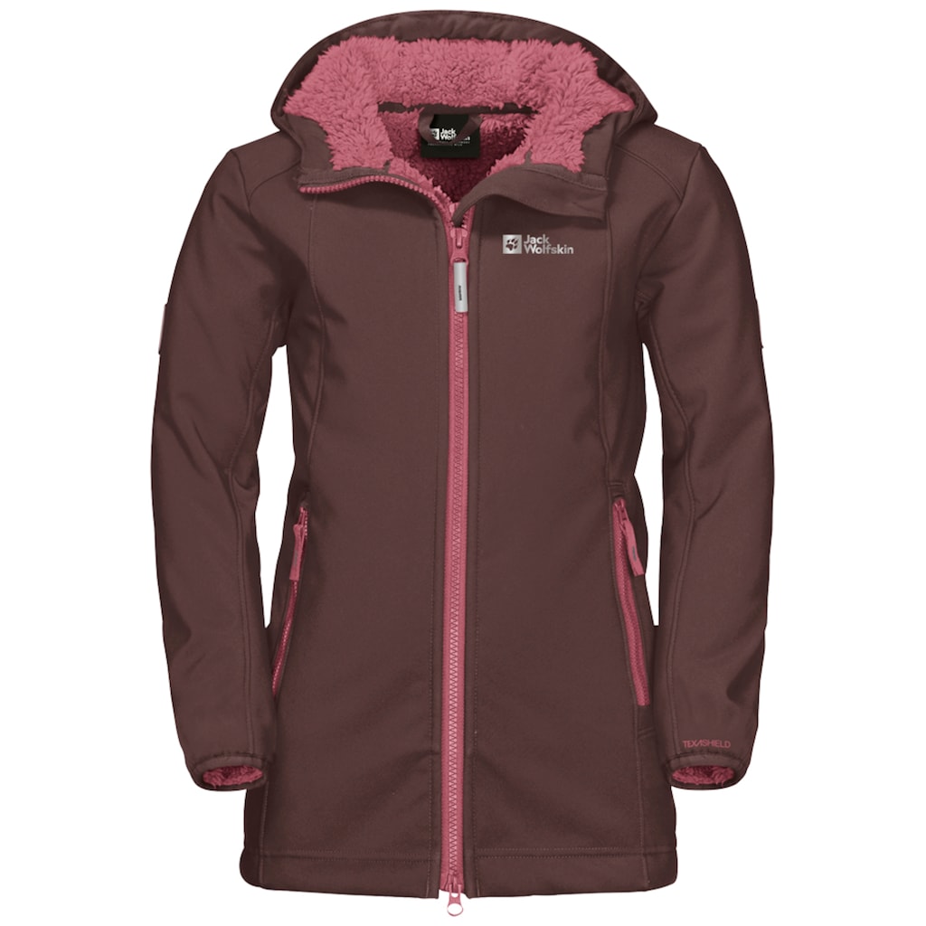 Jack Wolfskin Softshellmantel »KISSEKAT COAT GIRLS«