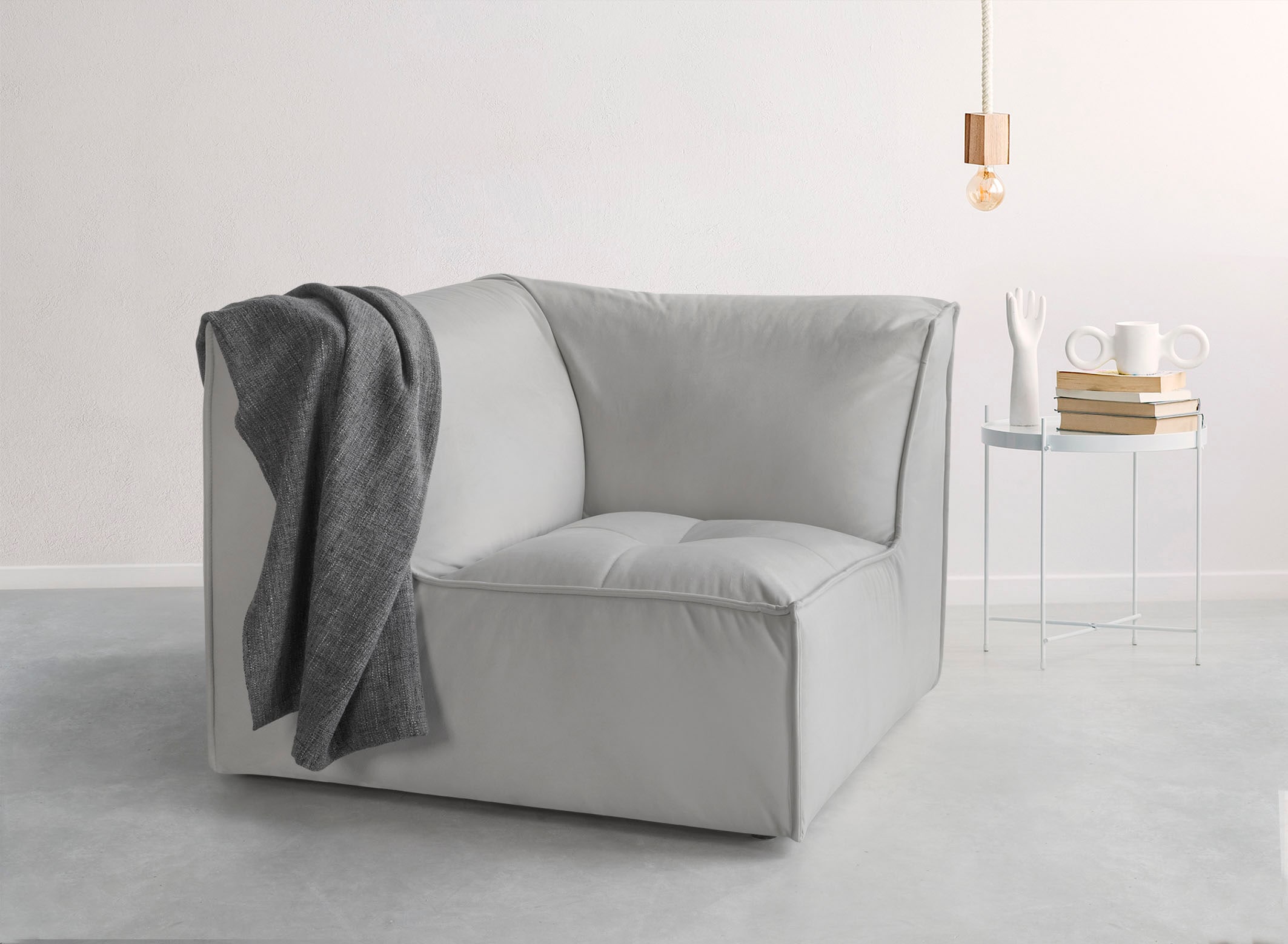 RAUM.ID Sofa-Eckelement "Monolid", als Modul oder separat verwendbar, für i günstig online kaufen