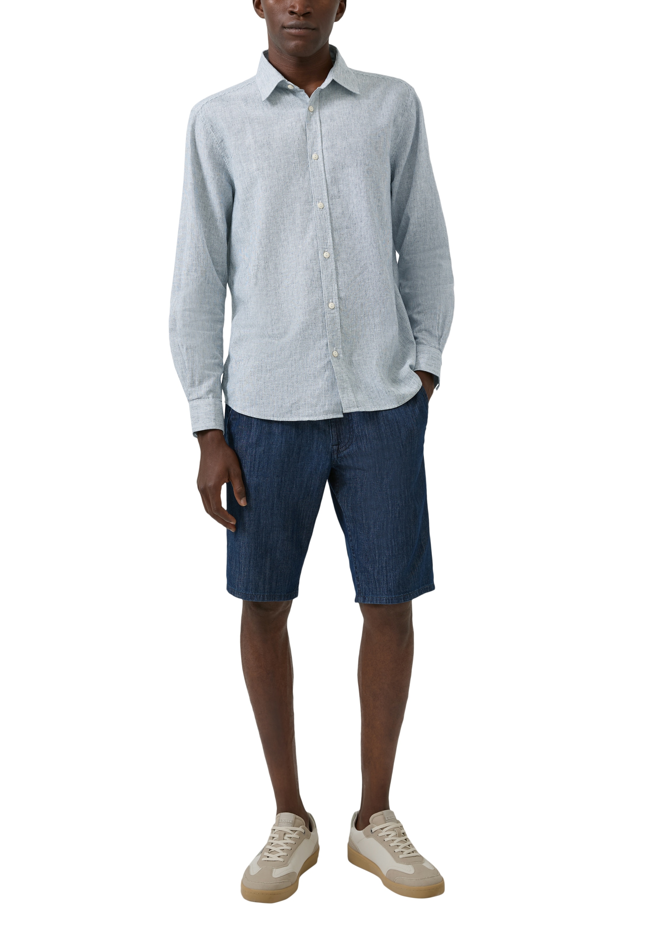 s.Oliver Langarmhemd mit Manschetten