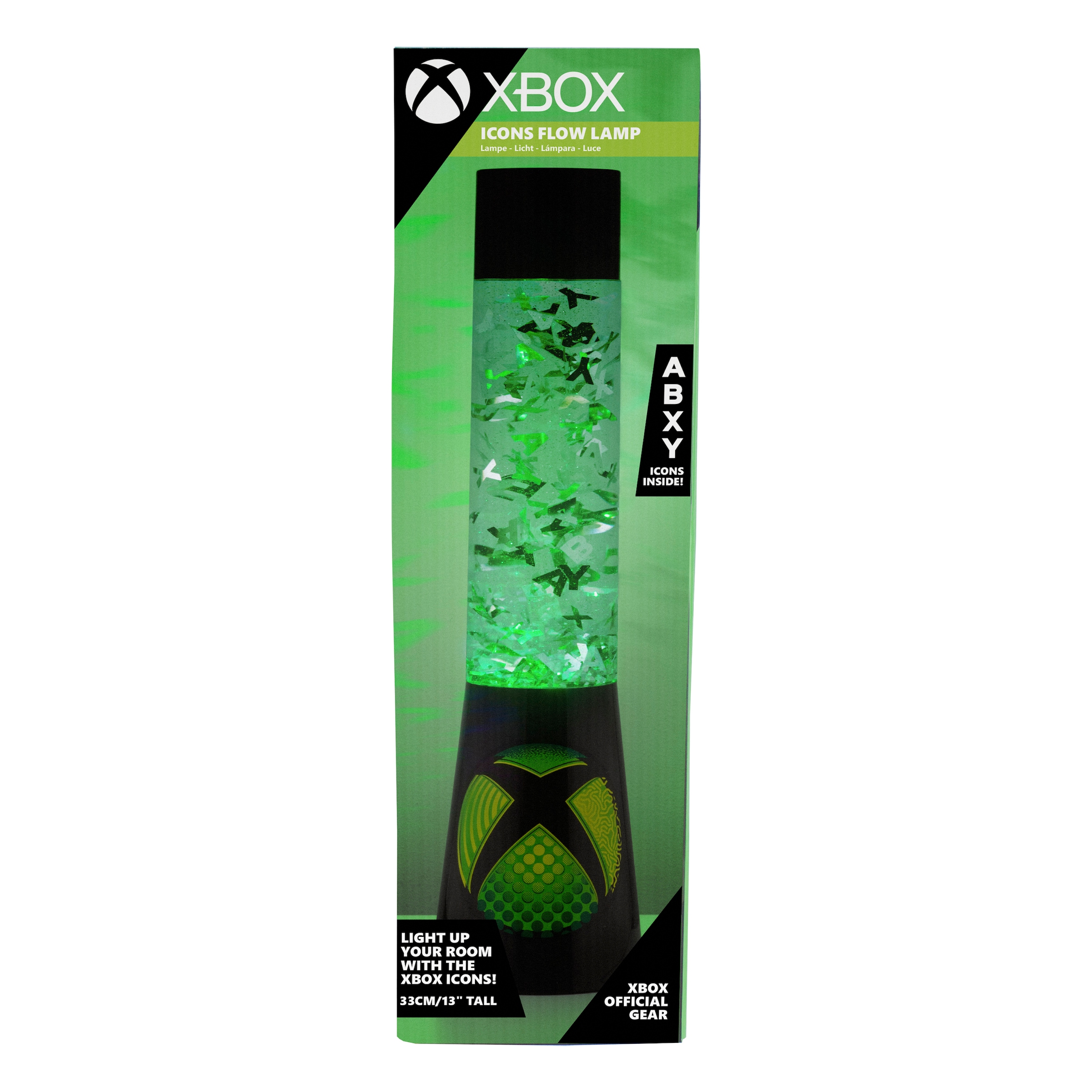 Paladone LED Dekolicht »Xbox Kunststoff Lavalampe / Glitzerlampe«