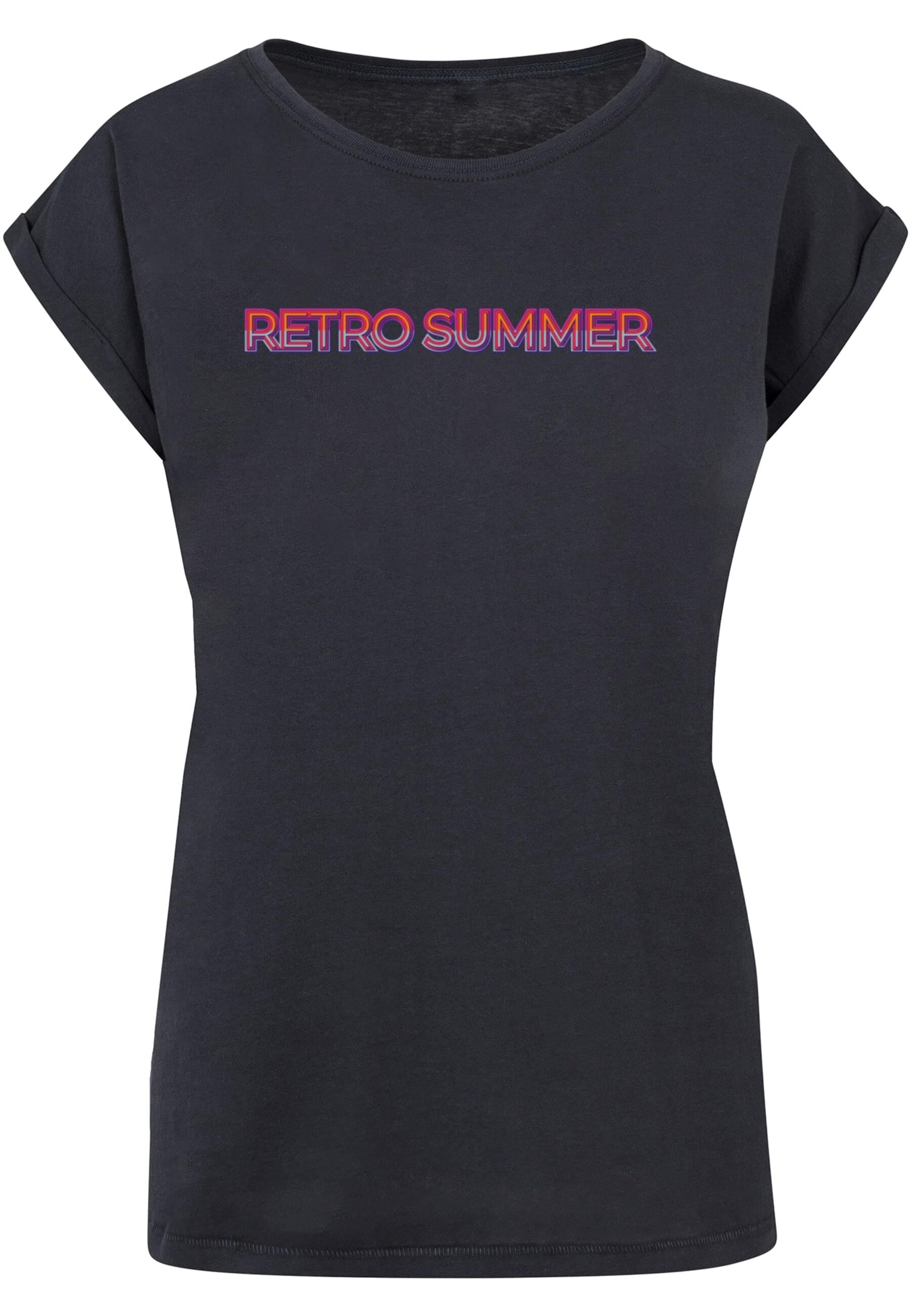 Merchcode T-Shirt "Merchcode Damen Ladies Summer - Retro T-Shirt" günstig online kaufen