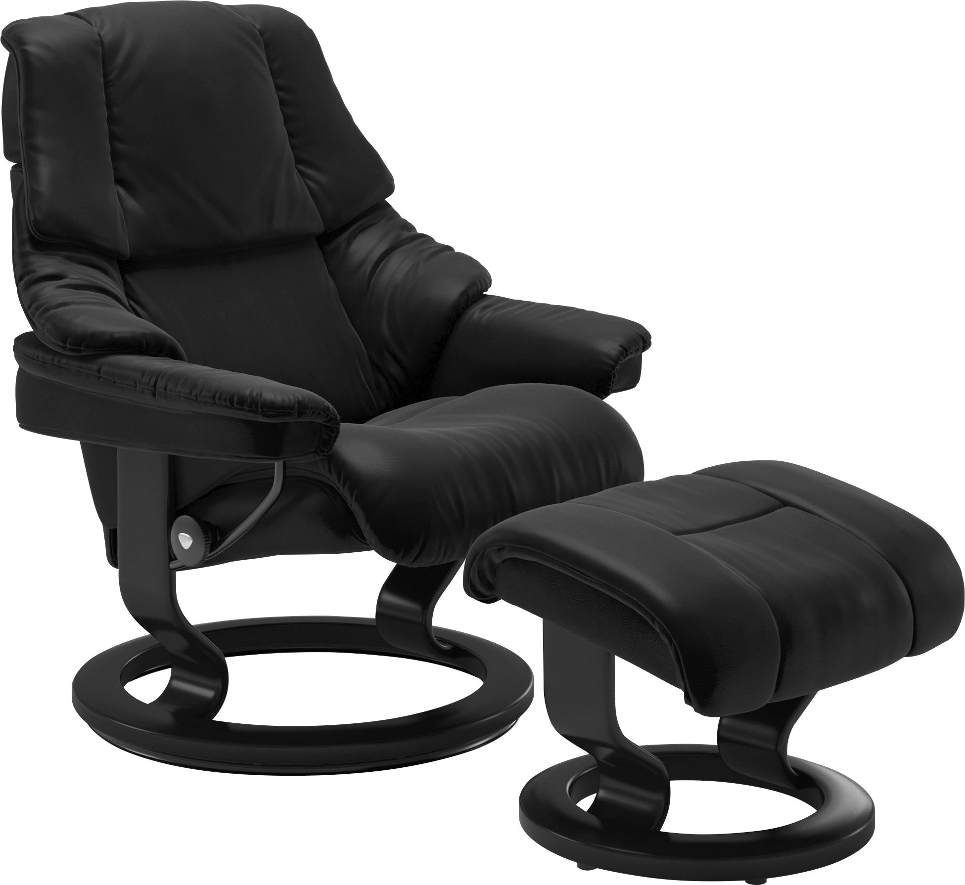 Stressless® Relaxsessel »Reno«, mit Classic Base, Größe S, M & L, Gestell Schwarz