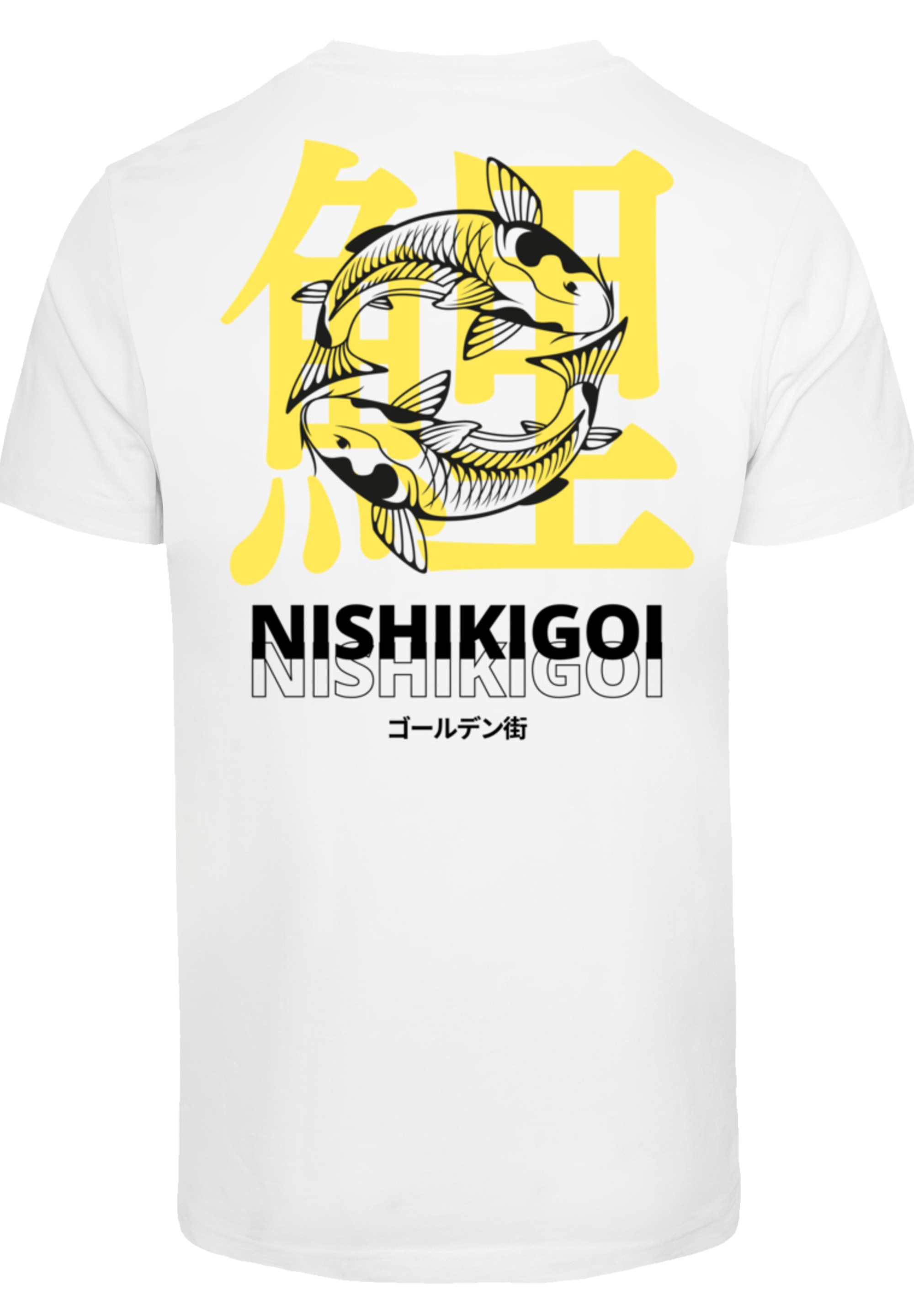 F4NT4STIC T-Shirt »Koi Golden Gai«, Print