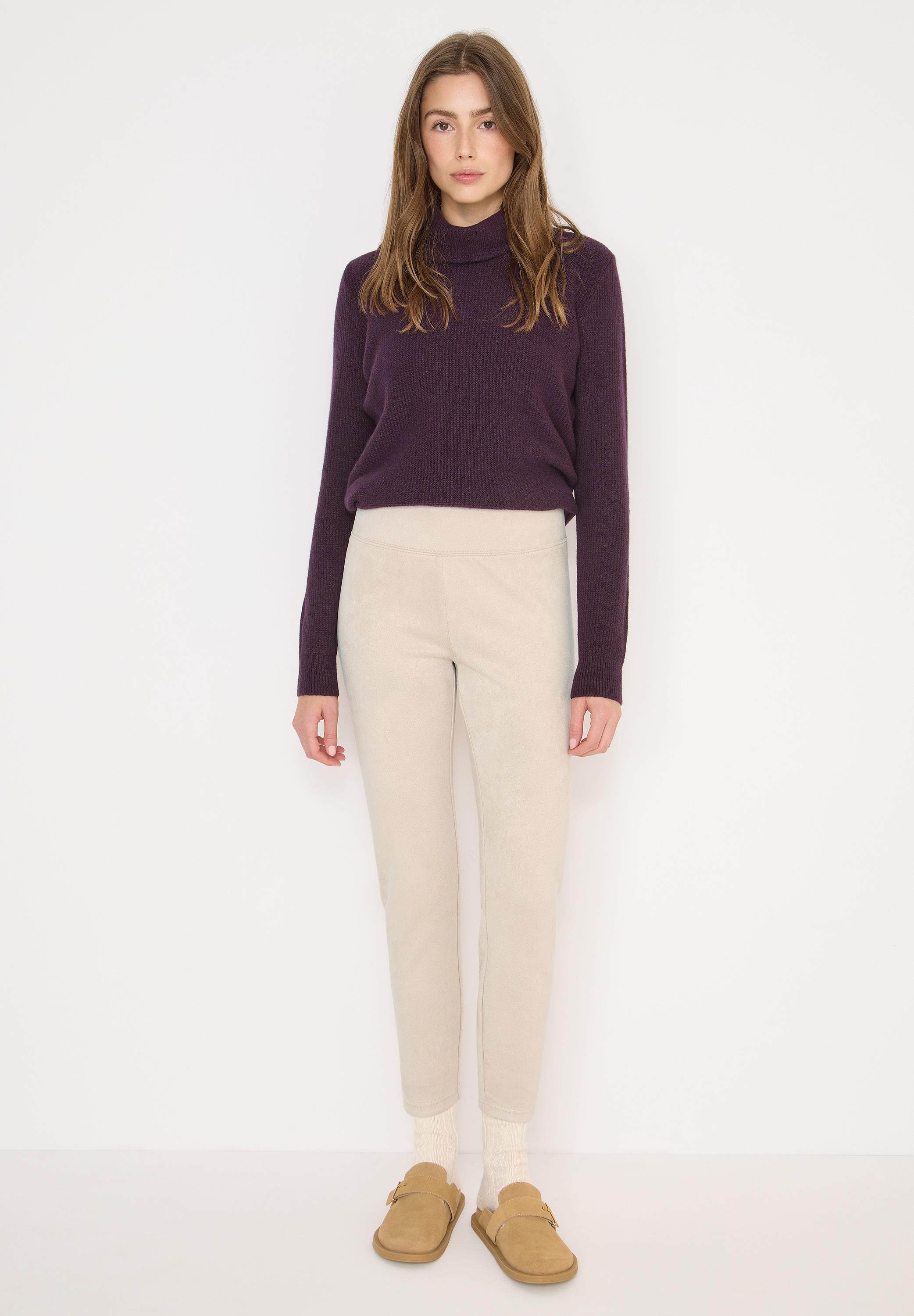 Cecil Leggings  aus Velour