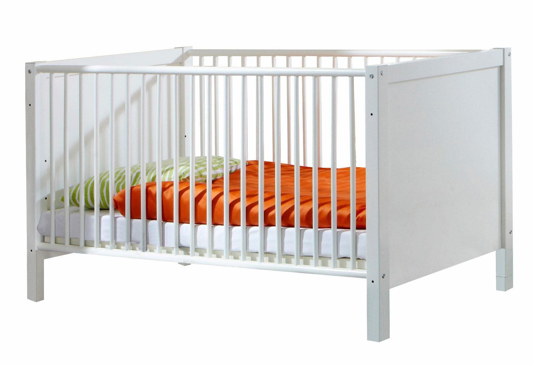 Wimex Babyzimmer-Komplettset »Helsingborg«, (Set, 3 + | trg. + BAUR kaufen Wickelkommode St.), Schrank Bett 2