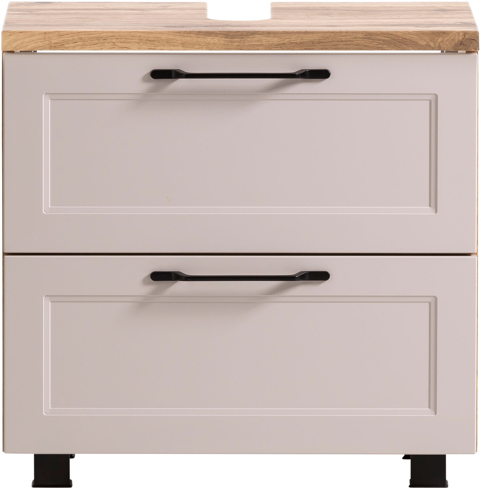 welltime Badmöbel-Set »Lana«, (Komplett-Set, 2 St.), Badezimmer-Set, 2-teilig, 60 cm breit