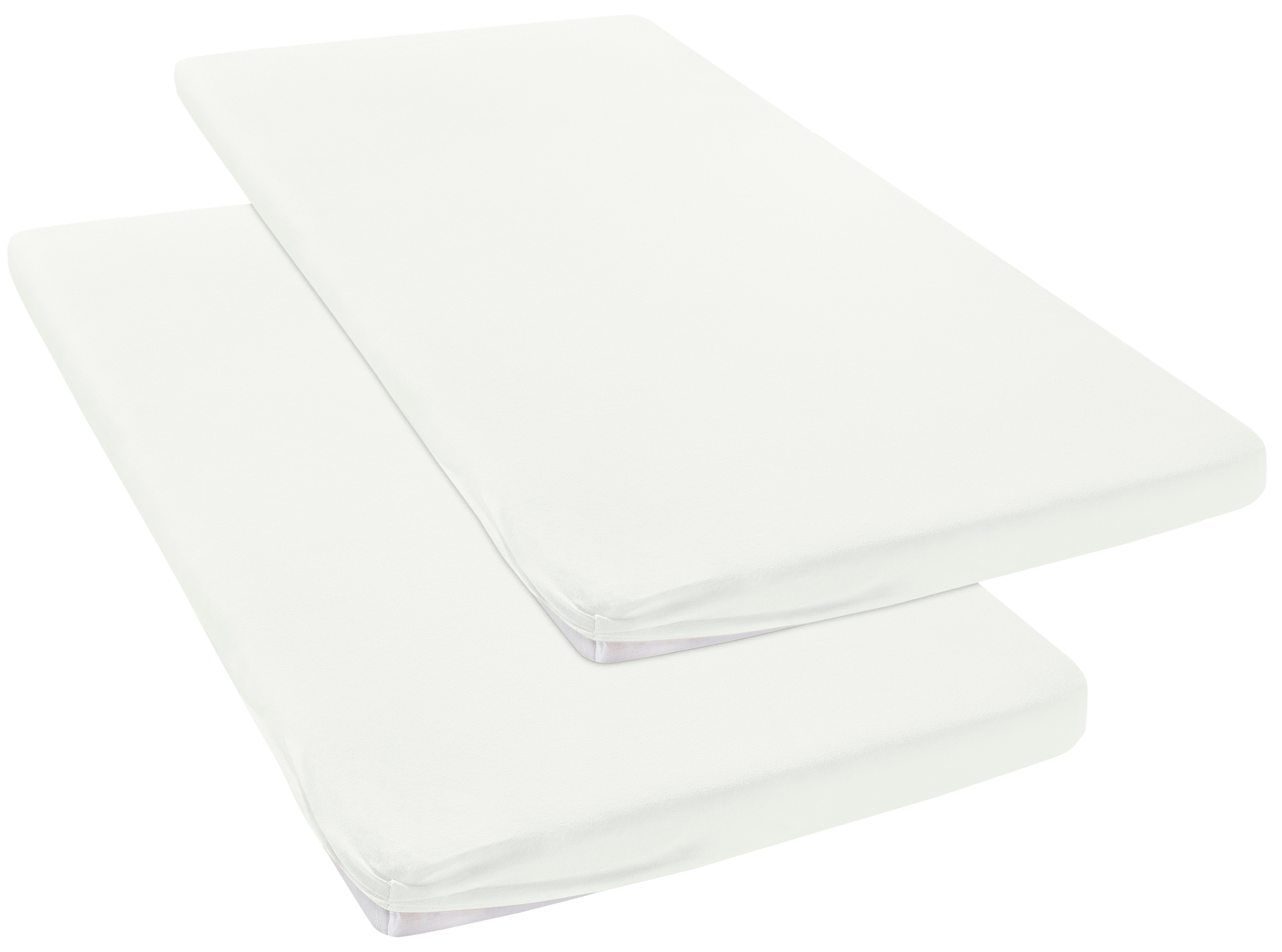 OTTO home Spannbettlaken "Topper Basic, in Gr. 90x200, 140x200 oder 180x200 cm" Baumwolle, Matratzen bis 8 cm Höhe, Bettlaken, Spannbetttuch, Laken