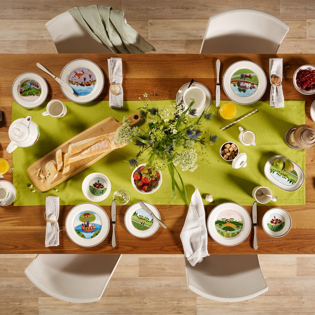 Villeroy & Boch Brotteller »Brotteller Kollektion Design Naif ø 17 cm 6er Set bunt«