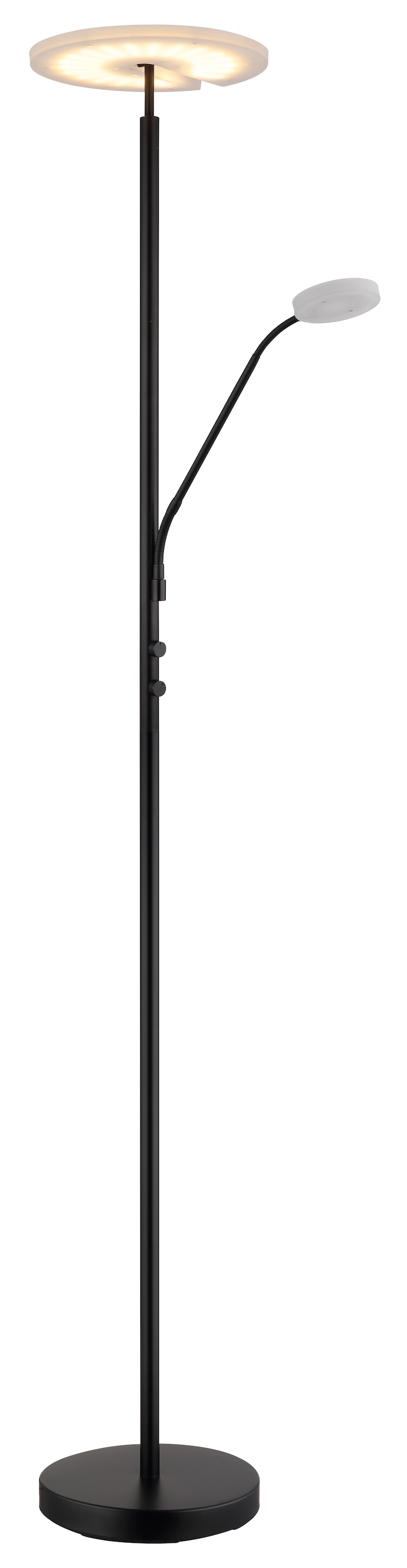 GLOBO LIGHTING LED Stehlampe »STANFORD«, Leuchtmittel LED-Modul | LED fest integriert, Stehleuchte/Wohnzimmer/Schlafzimmer/Flur
