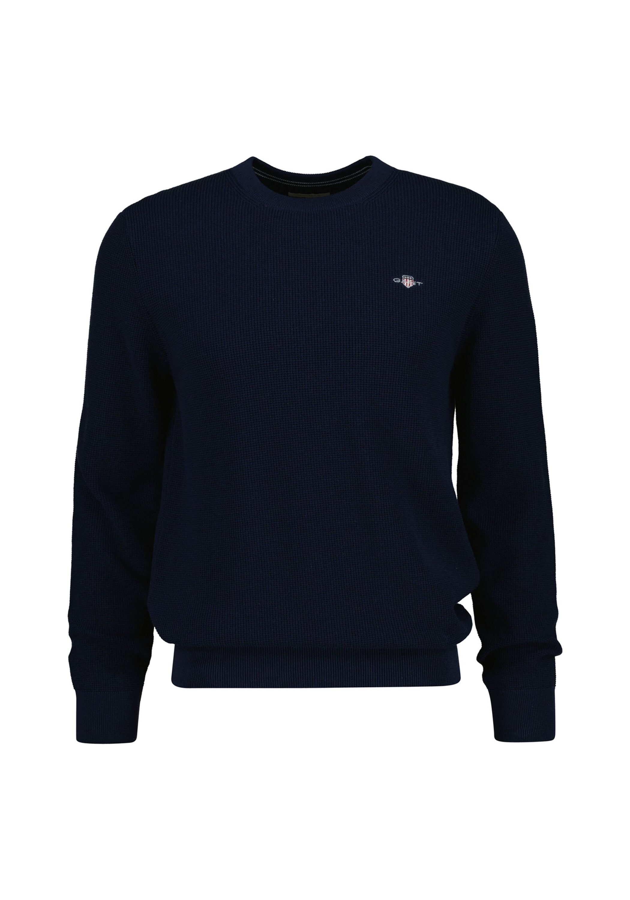 Gant Sweater "Strickpullover MICRO TEXTURED COTTON C-NECK 1er Pack", 1 tlg. günstig online kaufen