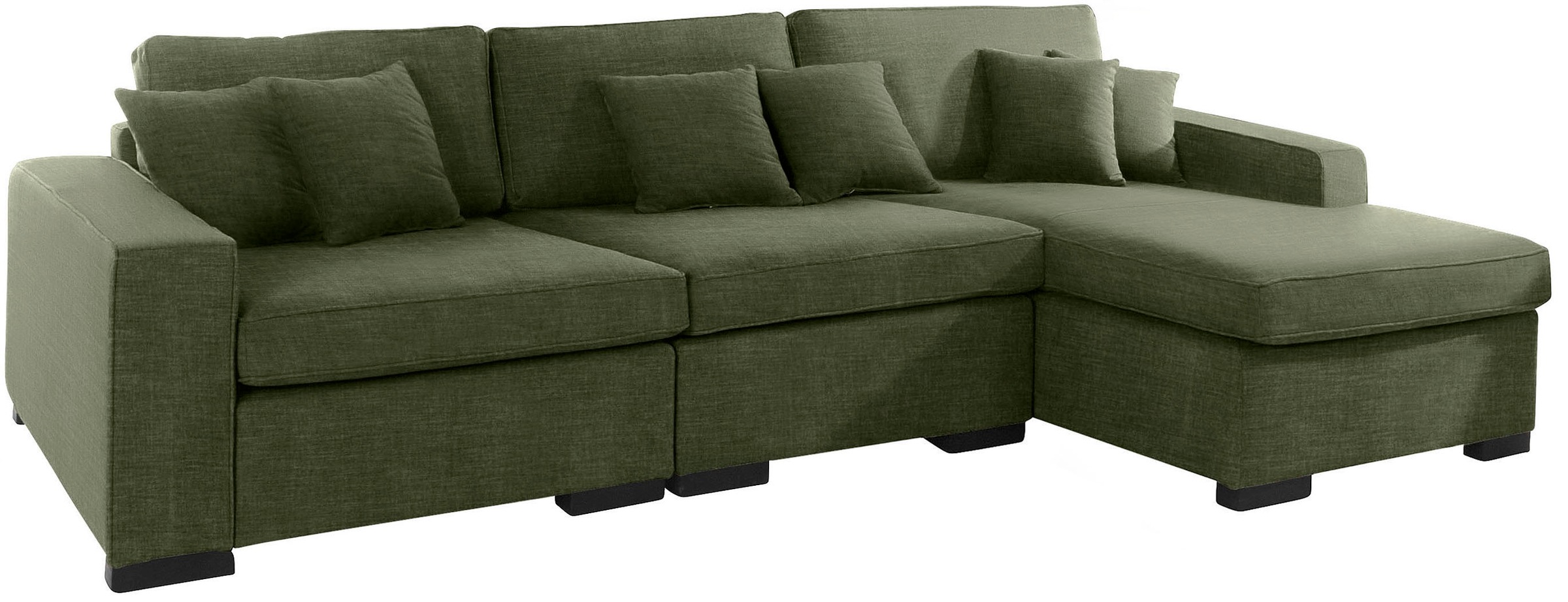 Guido Maria Kretschmer Home&Living Ottomane »Skara L-Form«, Lounge-Sofa mit Federkernpolsterung, in vielen Bezugsvarianten
