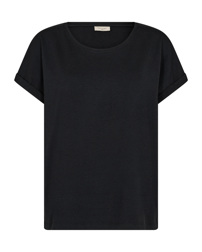 FREEQUENT T-Shirt "FQJOKE" bequem geschnitten, mit Ärmelaufschlag günstig online kaufen