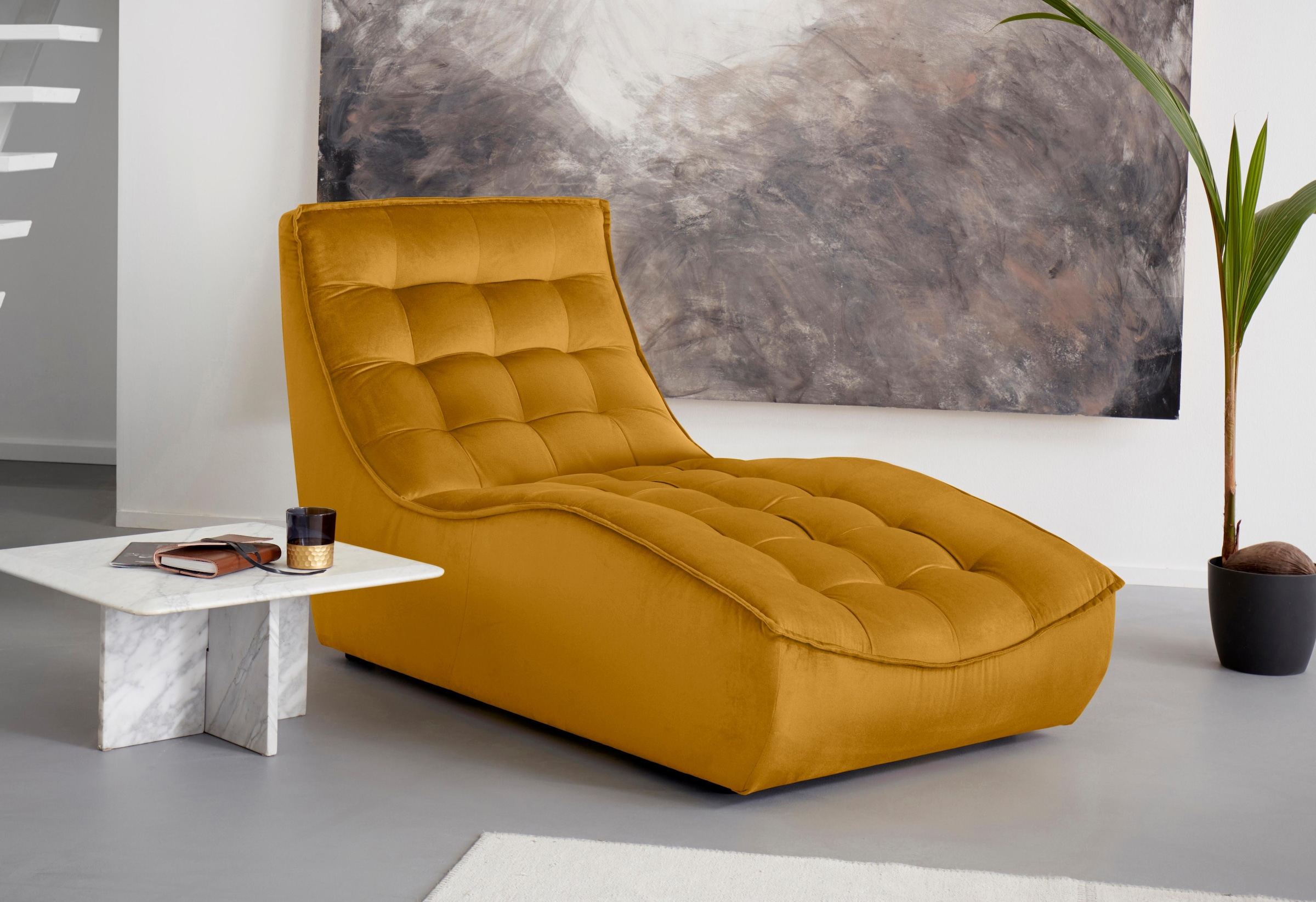 CALIA ITALIA Chaiselongue "Banjo, Designsofa, erstklassiger Sitzkomfort, als Einzelelement", oder als Modulsofa mit den 