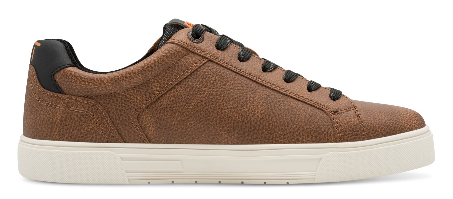 MARCO TOZZI Sneaker, Freizeitschuh, Halbschuh, Schnürschuh mit seitlicher Logoprägung