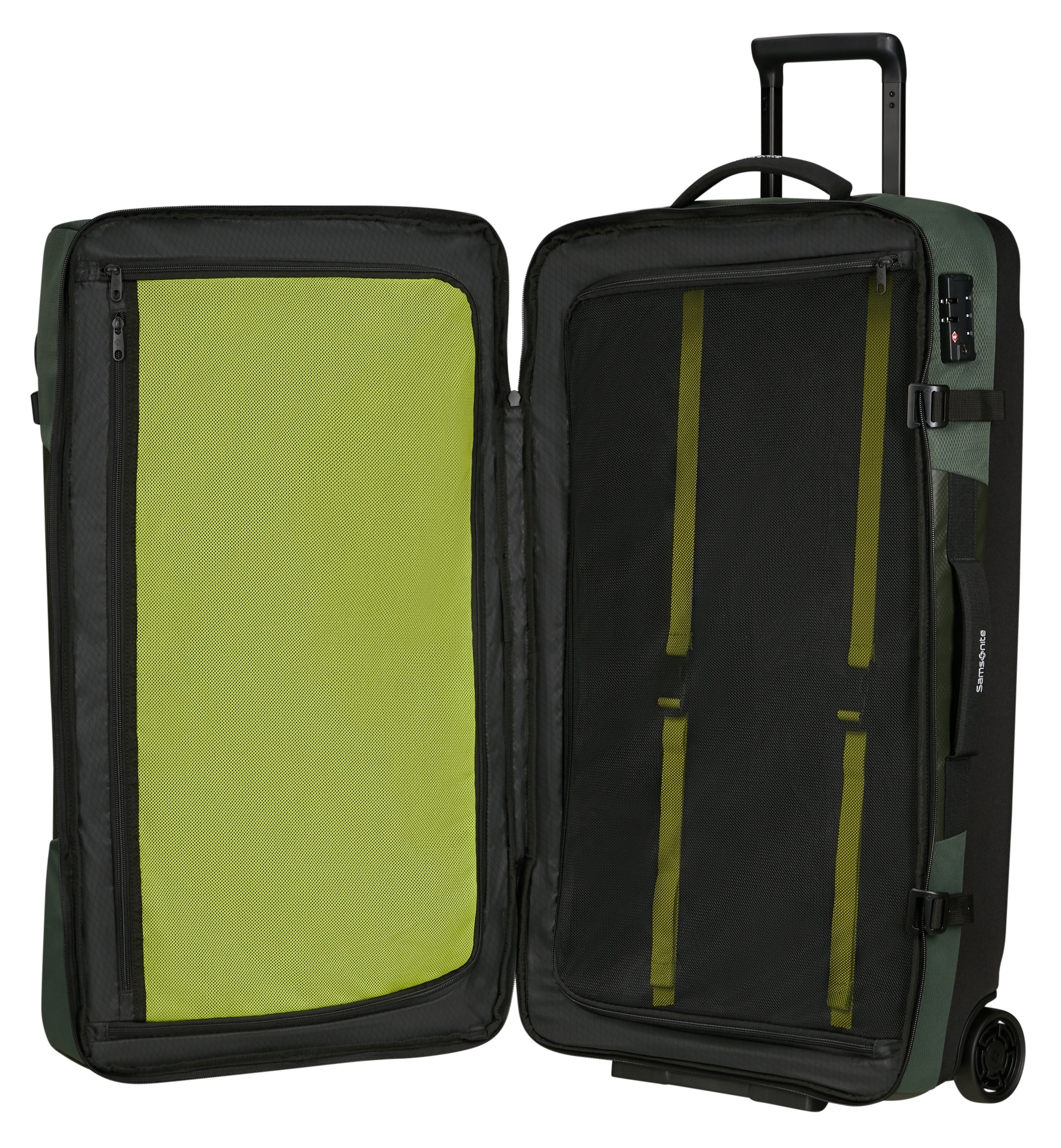 Thumbnail - Samsonite Reisetasche "ARMOX, 79 cm" Duffle mit Rollen TSA-Schloss Packgurte Trolley-Gestänge