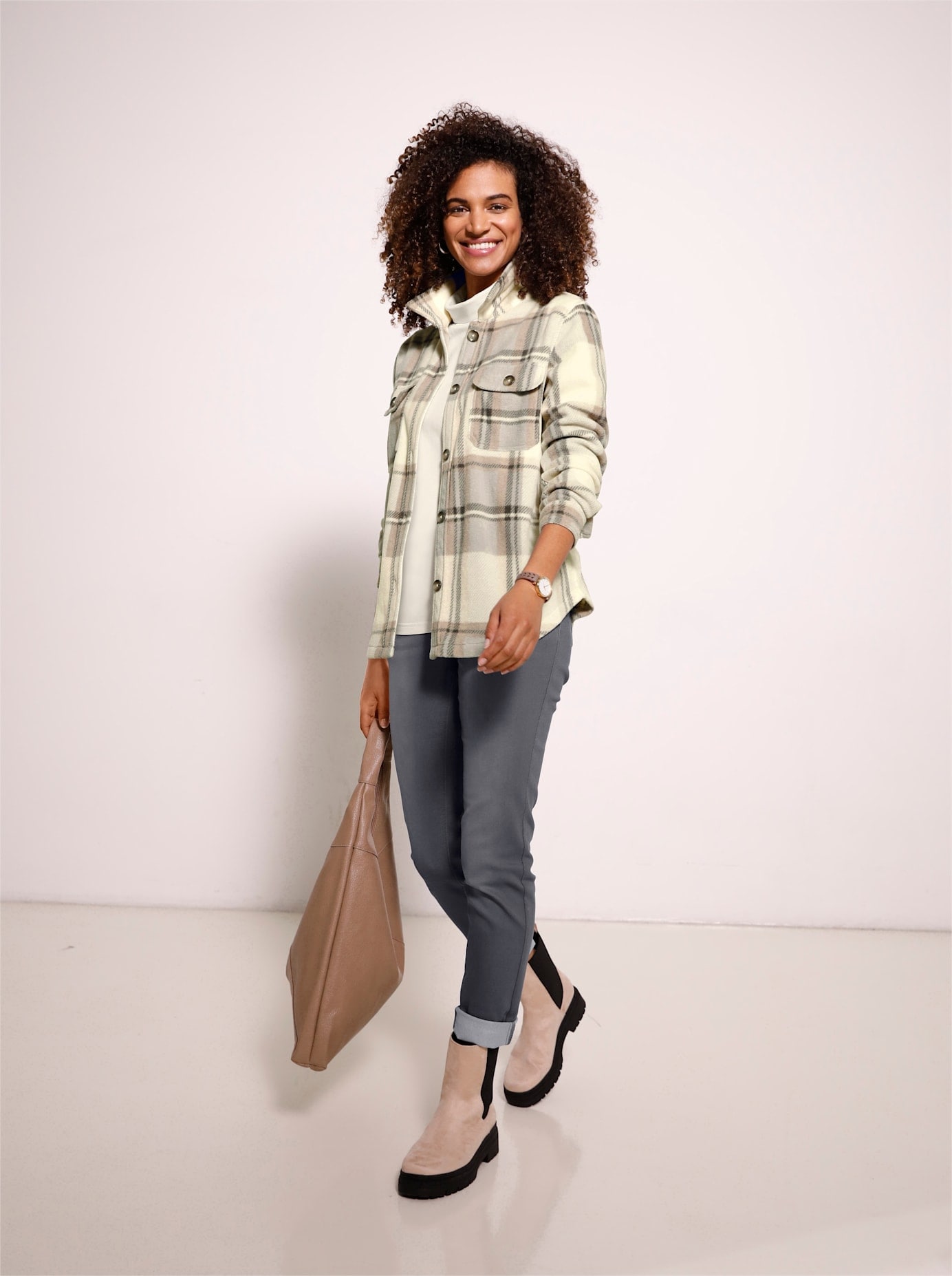 Casual Looks Rollkragenshirt "Rollkragen-Shirt" 1 Stk. tlg. günstig online kaufen