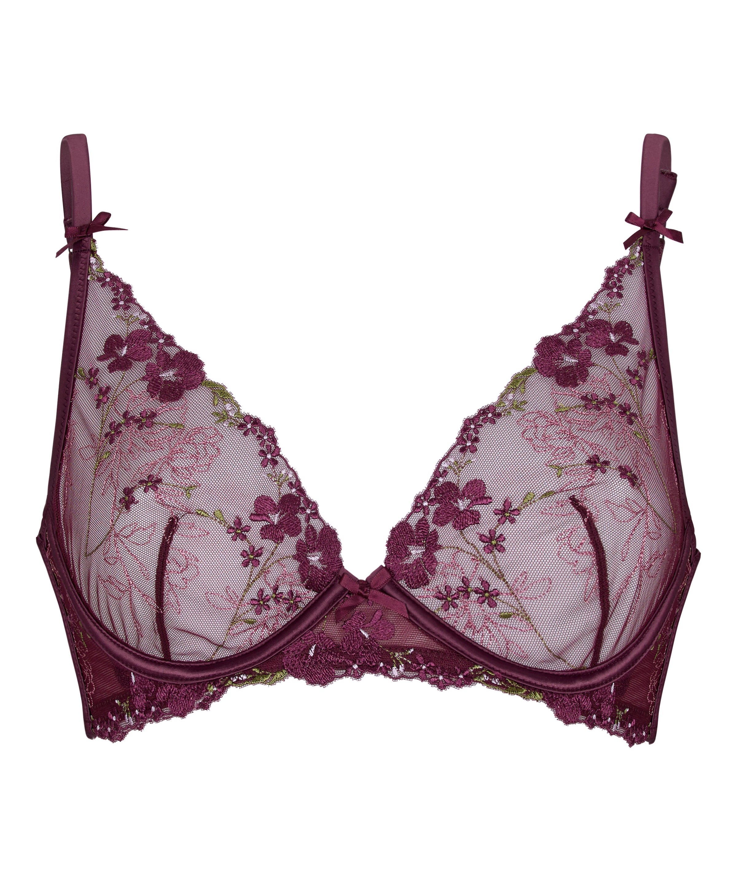 Hunkemöller Bügel-BH »Bügel-Longline-BH ohne Polsterung Peonie«