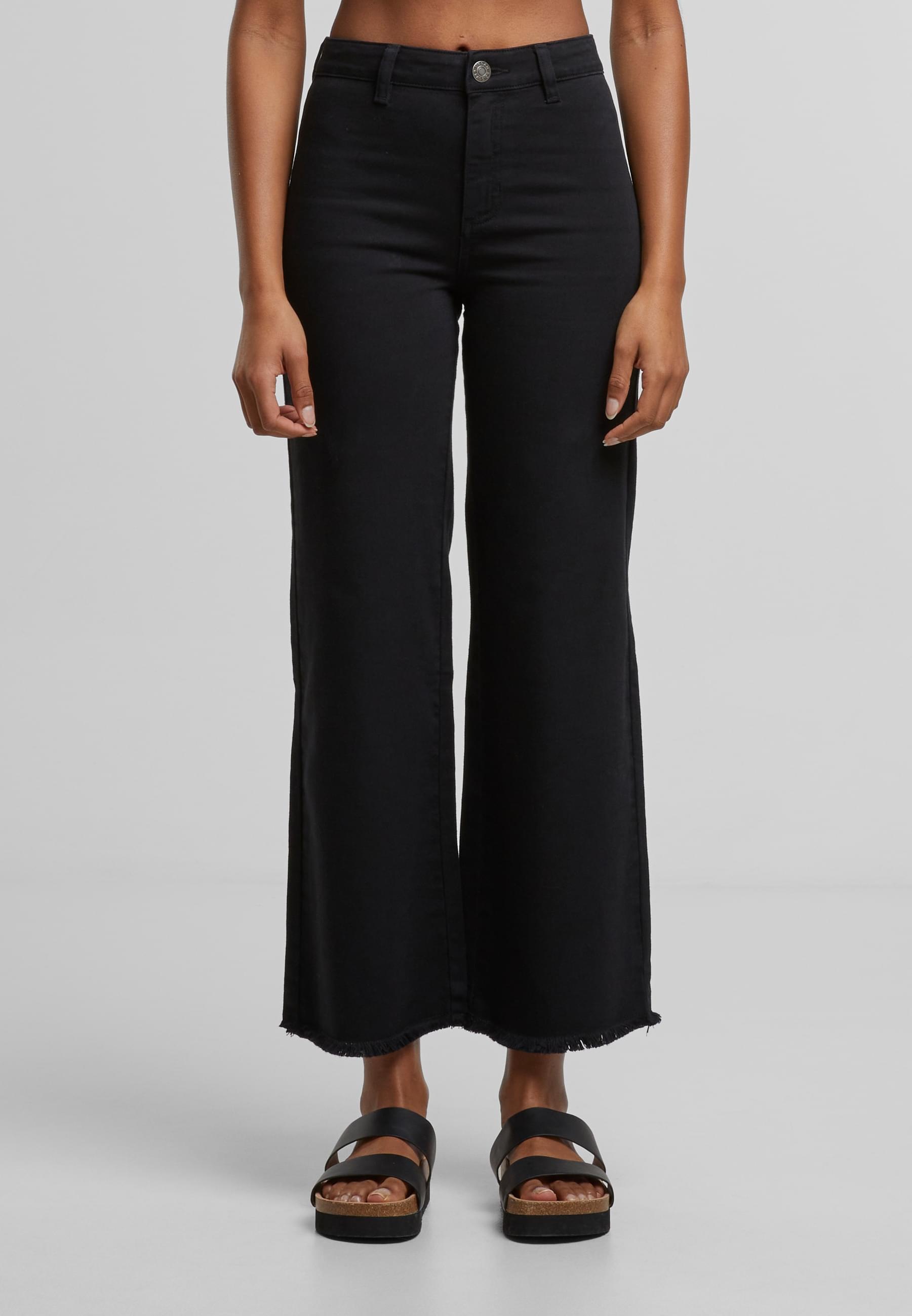 URBAN CLASSICS Bequeme Jeans »Urban Classics Ladies Relaxed Straight Fit Denim«