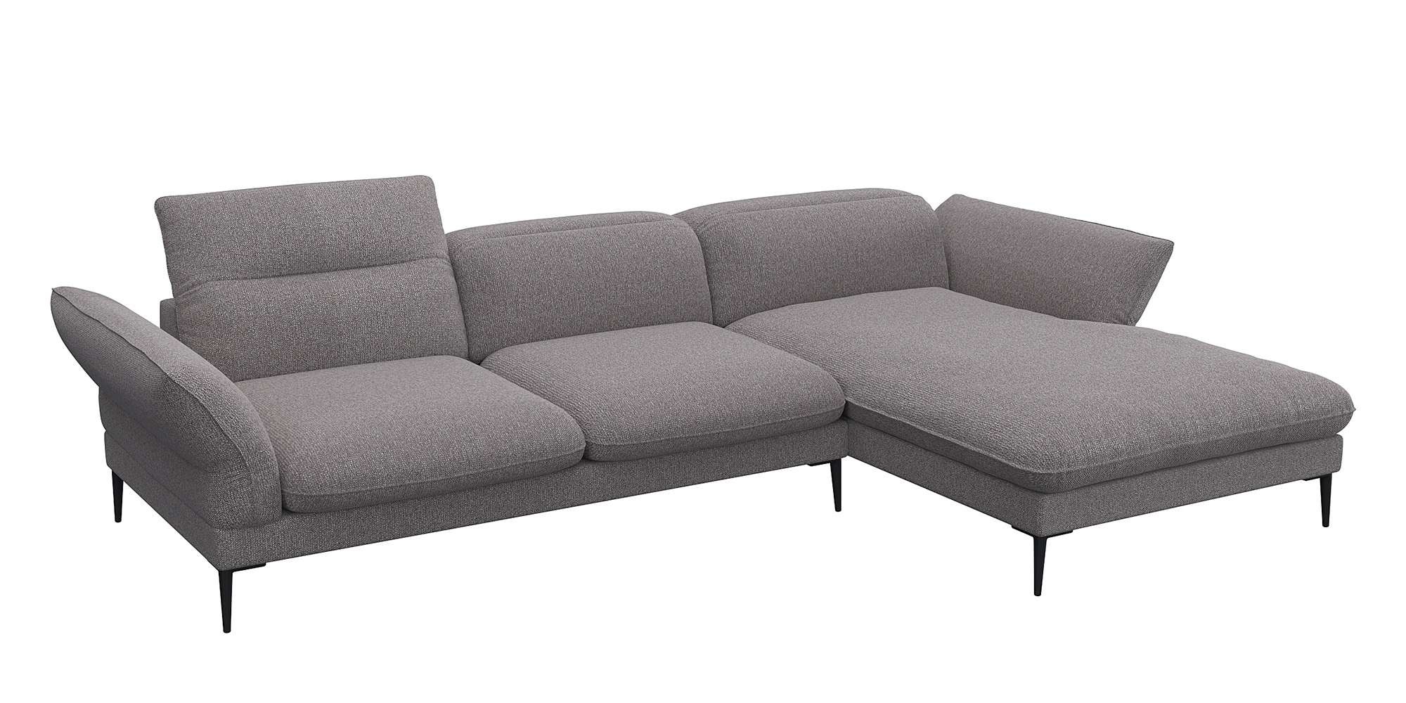 Ecksofa »Salino, Funktionssofa mit Recamiere, Relaxsofa, Ecksofa«, Sofa mit Arm- und...