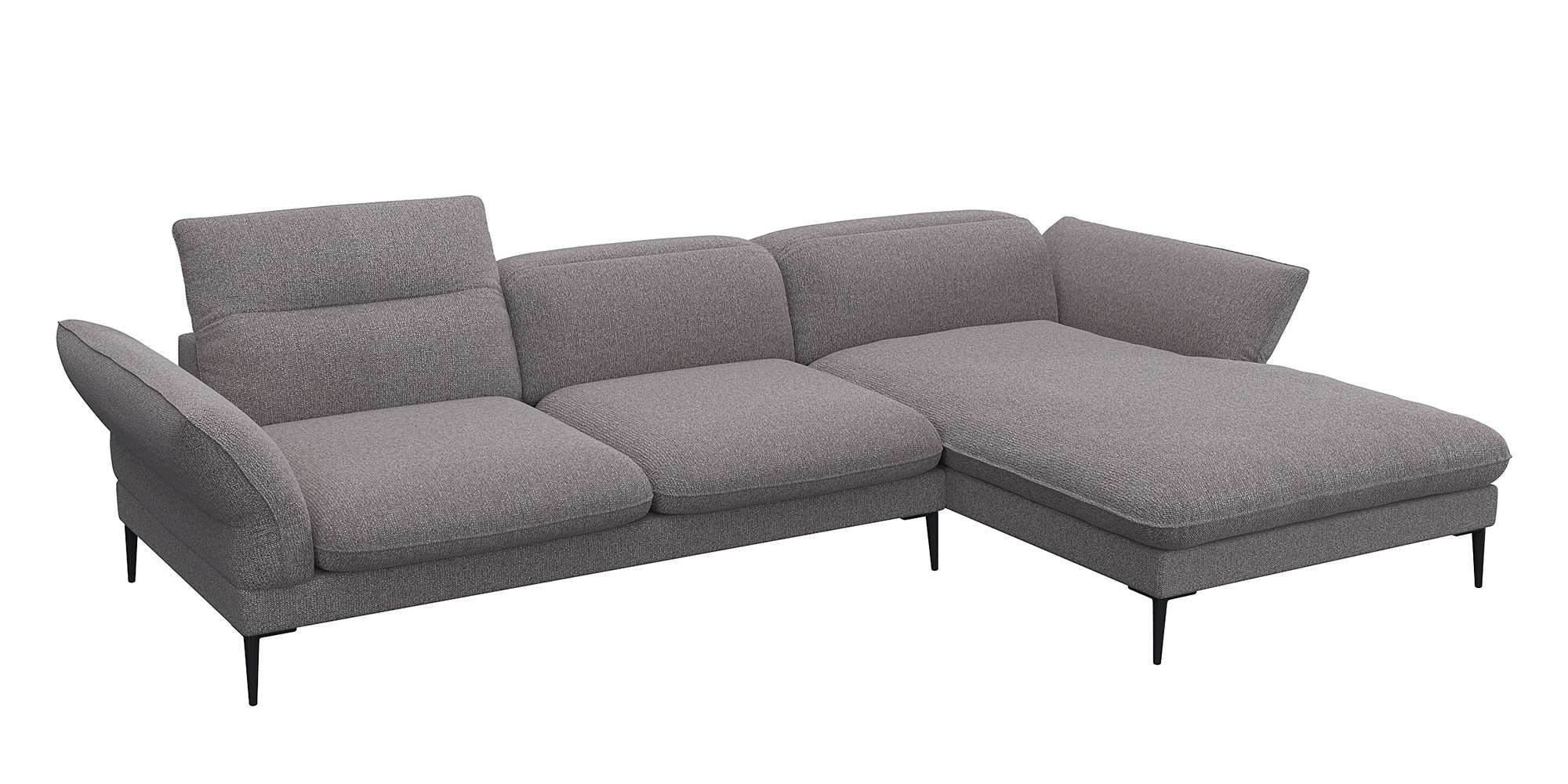 FLEXLUX "Salino, Funktionssofa mit Recamiere, Relaxsofa, Ecksofa" Sofa mit günstig online kaufen