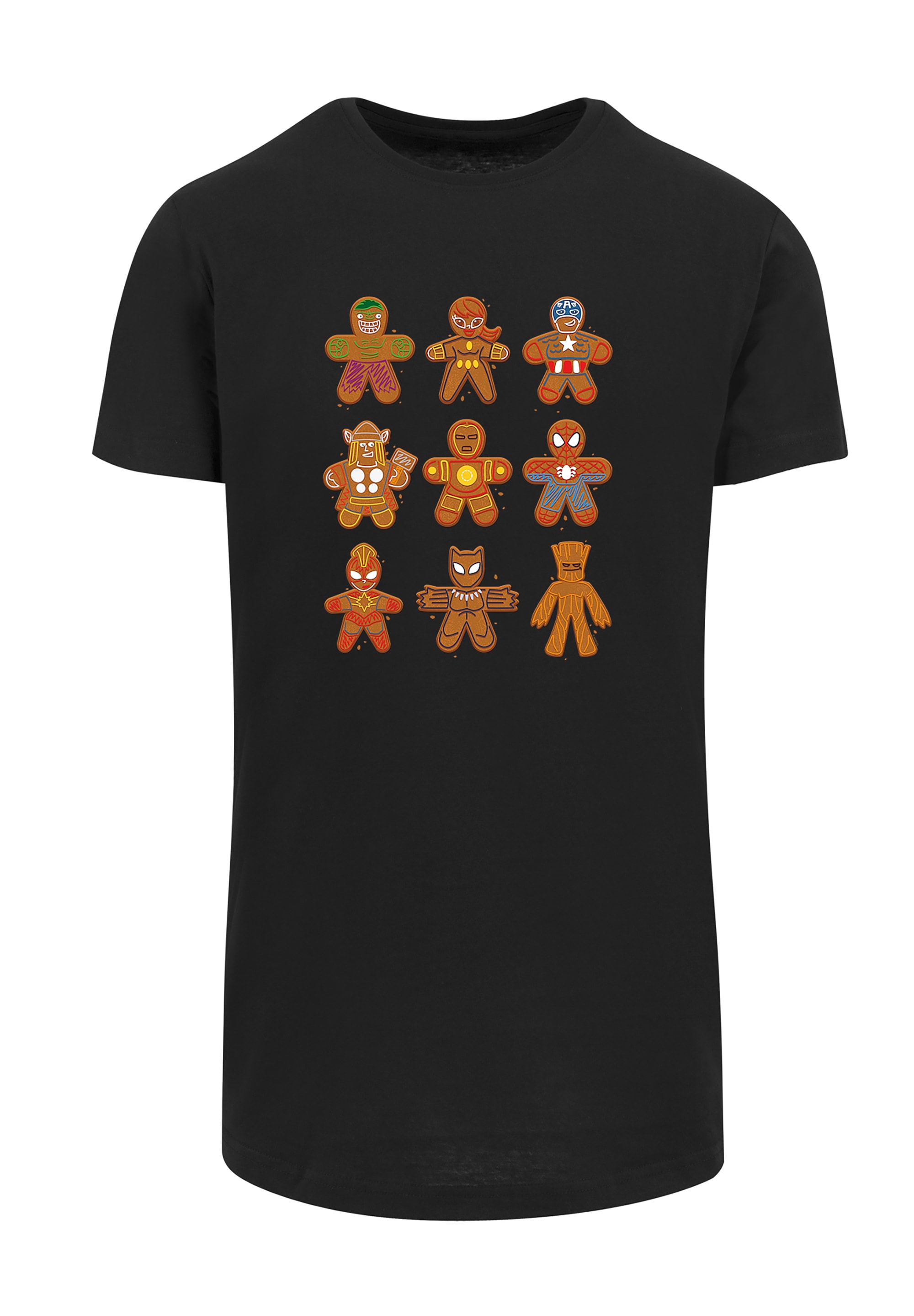 F4NT4STIC T-Shirt »Marvel Universe Christmas Lebkuchen Avengers«, Print ▷  für | BAUR