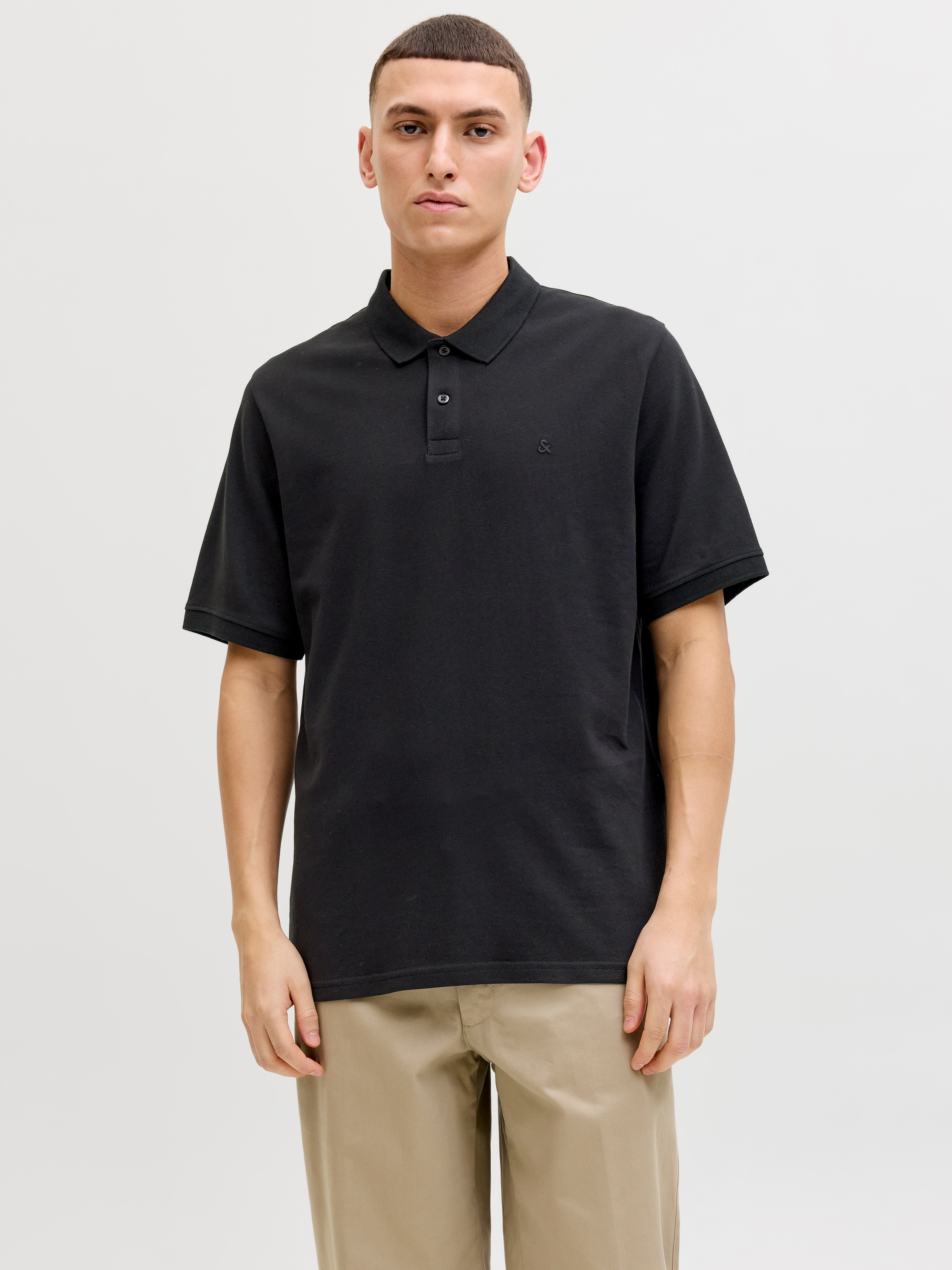 Jack & Jones Poloshirt »JJEBASIC POLO SS 3PK MP NOOS« Packung, 3 Stk. Baumwolle, slim fit