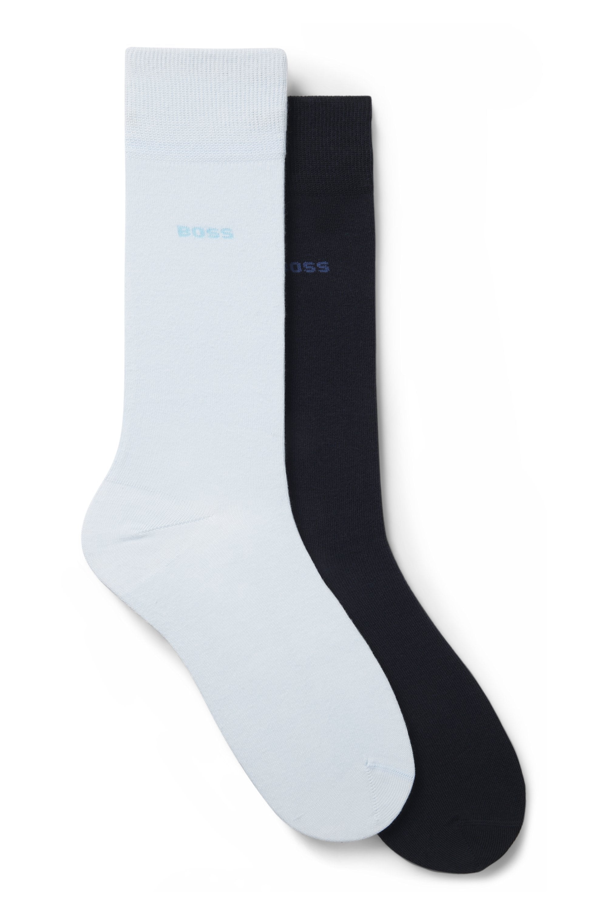 BOSS Businesssocken "2P RS Uni CC" Packung, 2er, 2 Paar tlg. mit Markenlogo günstig online kaufen