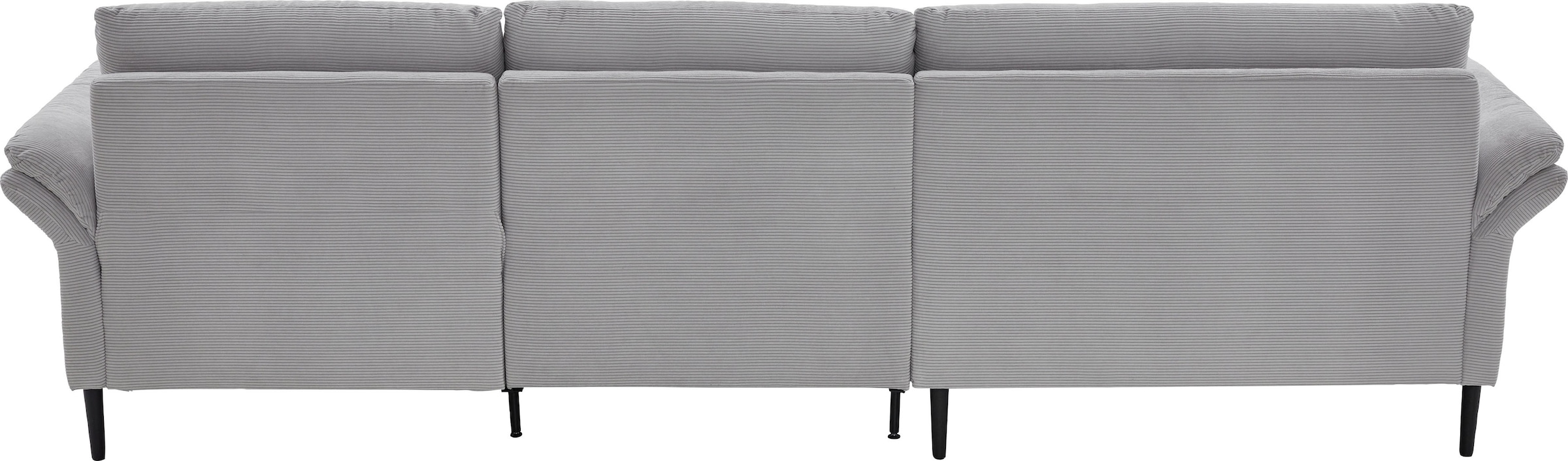 Places of Style Ecksofa »Sarsina: mit Tonnentaschen-Federkern, perfekt zum Entspannen L-Form«, inklusive 1 motorischen Relaxfunktion mit Herz-Waage-Beschlag