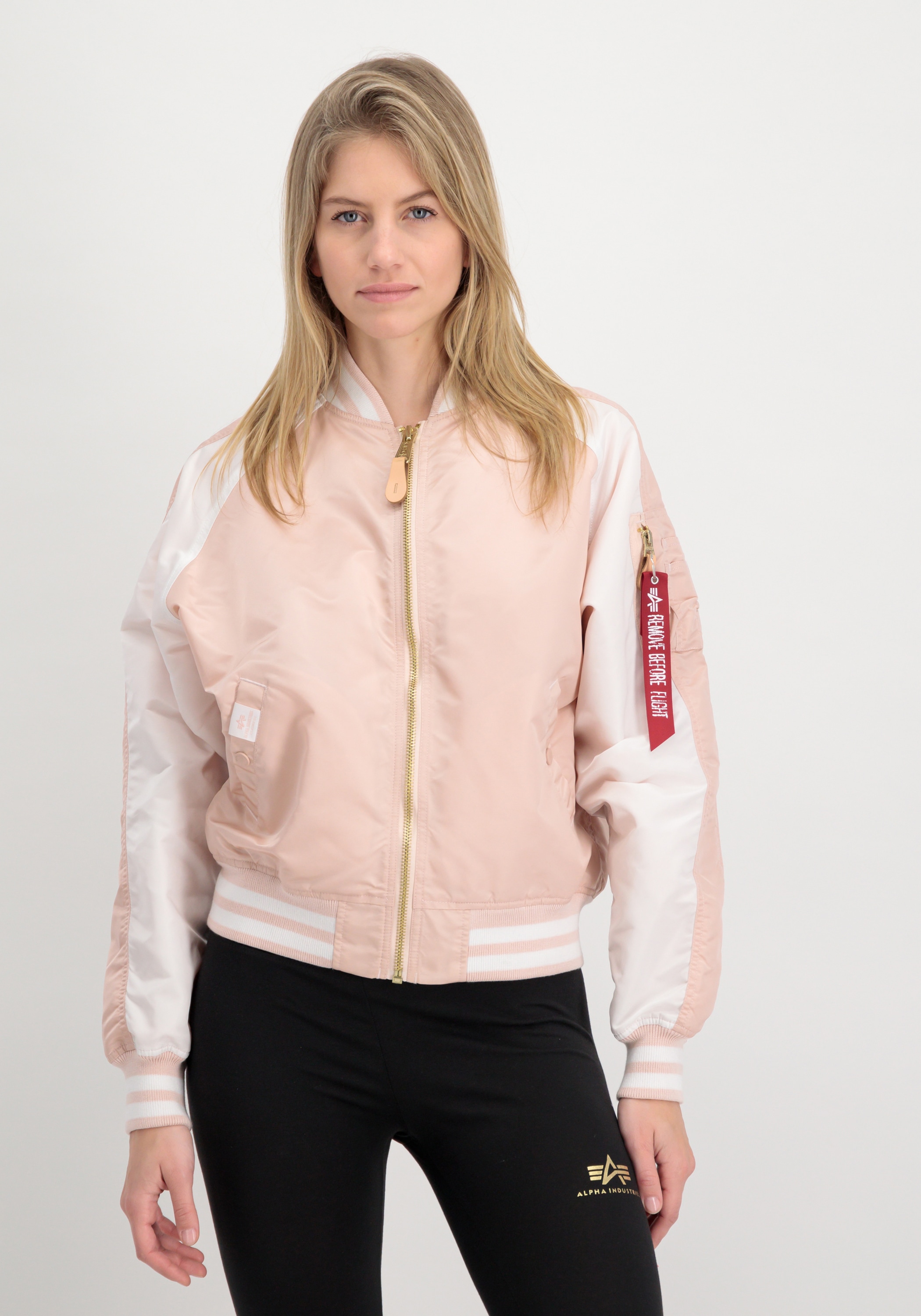 Bomberjacke »ALPHA INDUSTRIES Women - Bomber Jackets MA-1 OS LW Raglan Wmn«