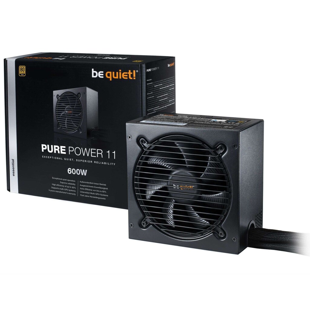 be quiet! Netzteil »Pure Power 11 600W«