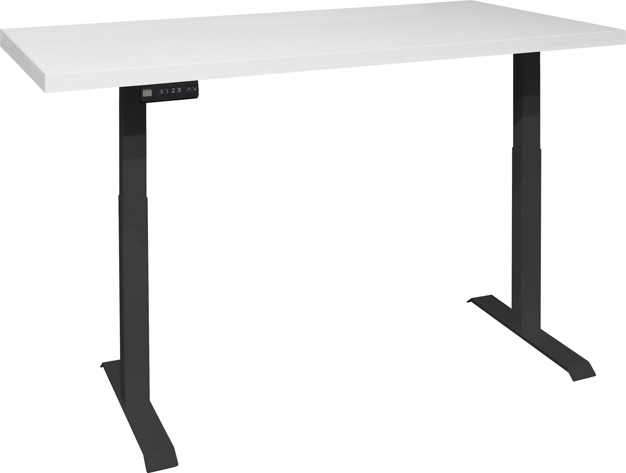 Mäusbacher Schreibtisch "Big System Office", Breite 160 cm, elektrisch höhenverstellbar