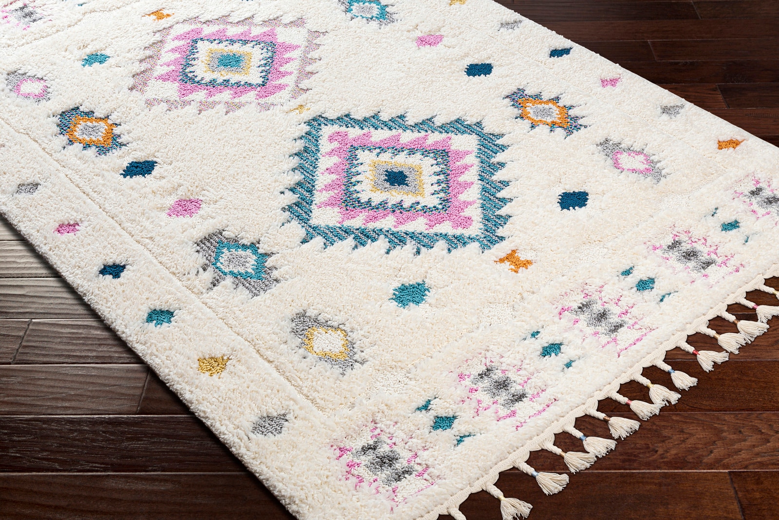 Livabliss Teppich »GALESBURG« rechteckig 34,8 mm Höhe Moderner Shaggy Teppich mit besonders weichem Hochflor
