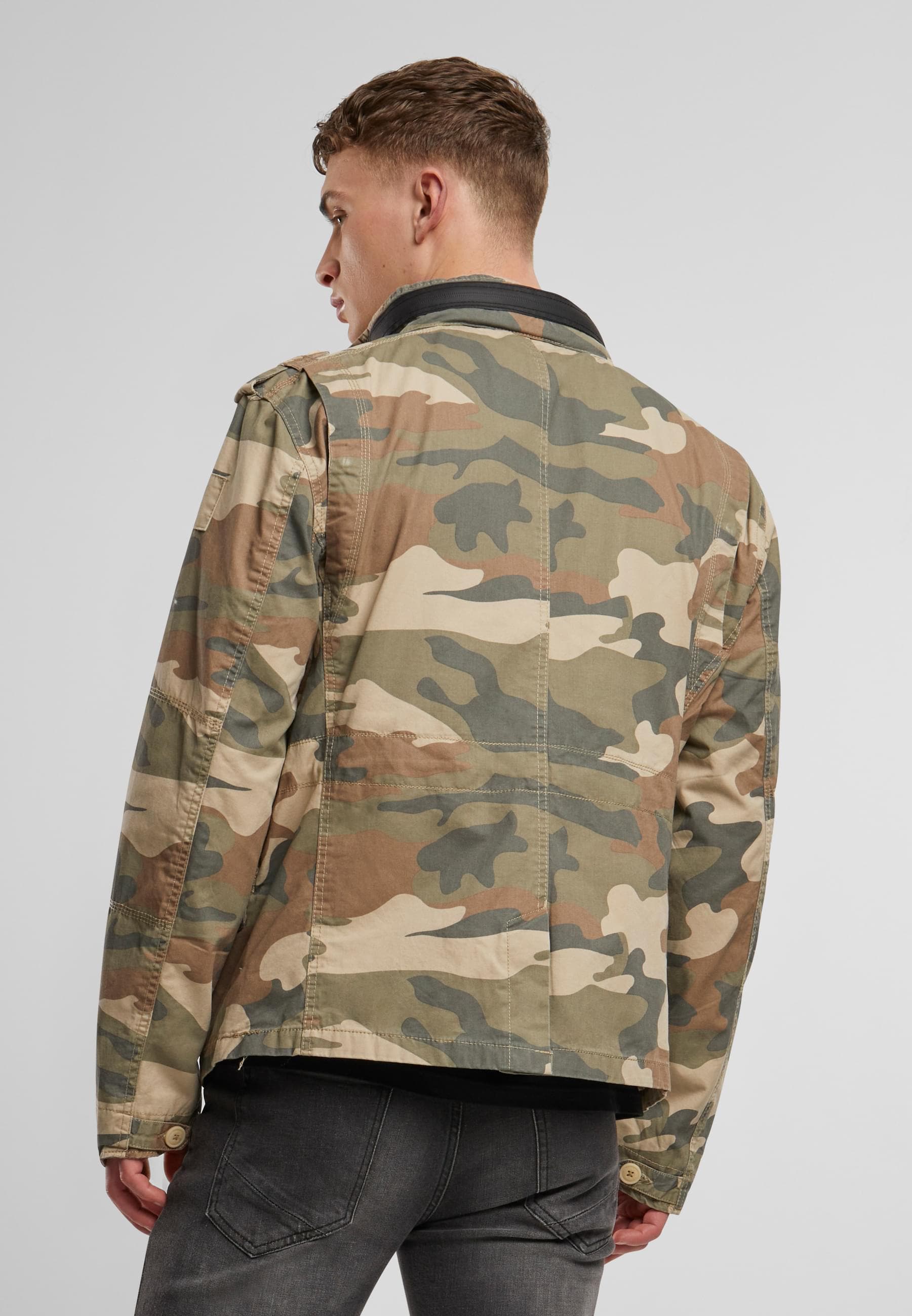 Brandit Allwetterjacke »Brandit Herren Britannia Jacket«, (1 St.), ohne Kapuze
