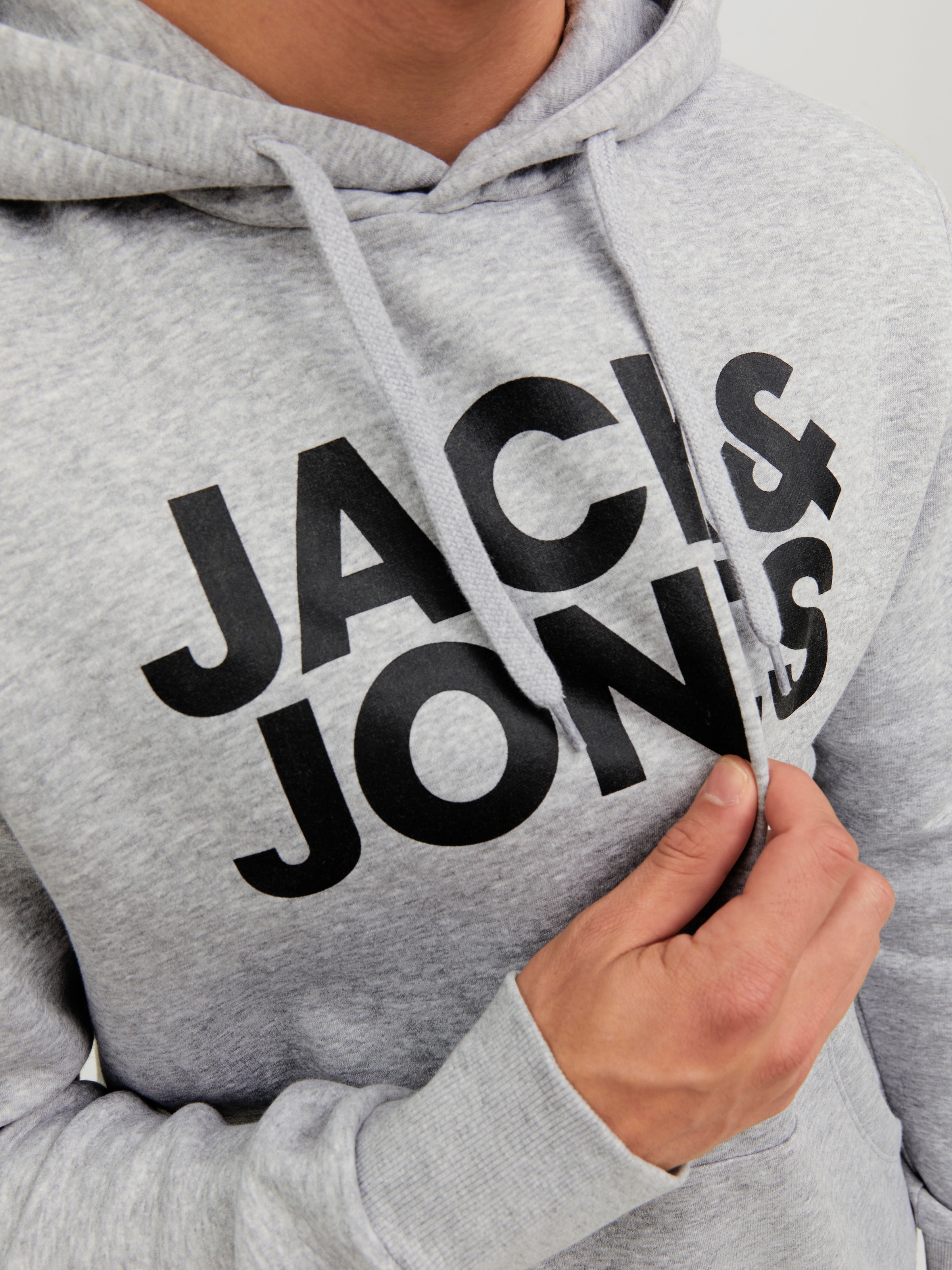 Jack & Jones Kapuzensweatshirt »JJECORP LOGO SWEAT HOOD NOOS«, Baumwollmischung, regular fit
