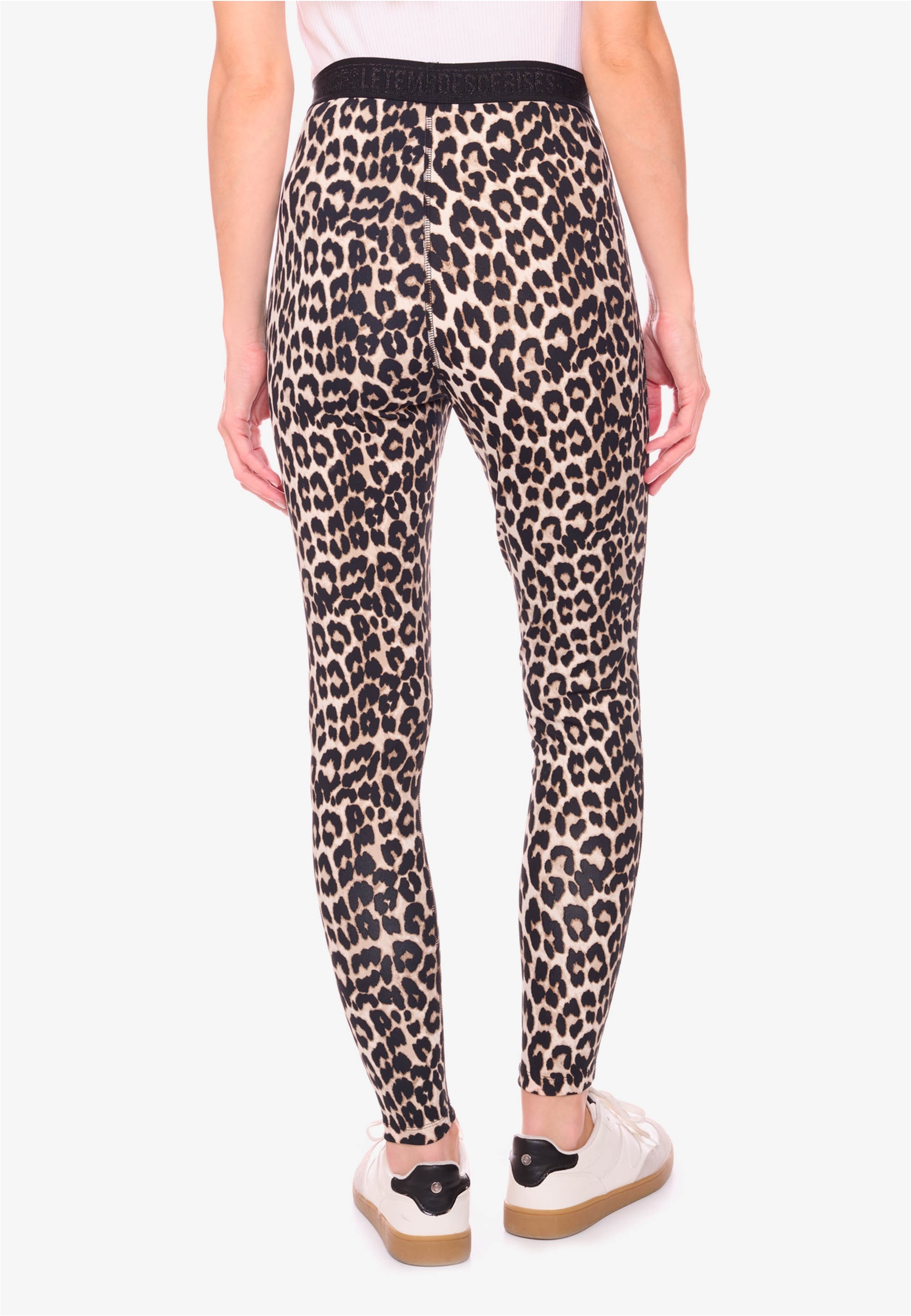 Le Temps Des Cerises Leggings »ZAYN«, in angesagter Leo-Optik