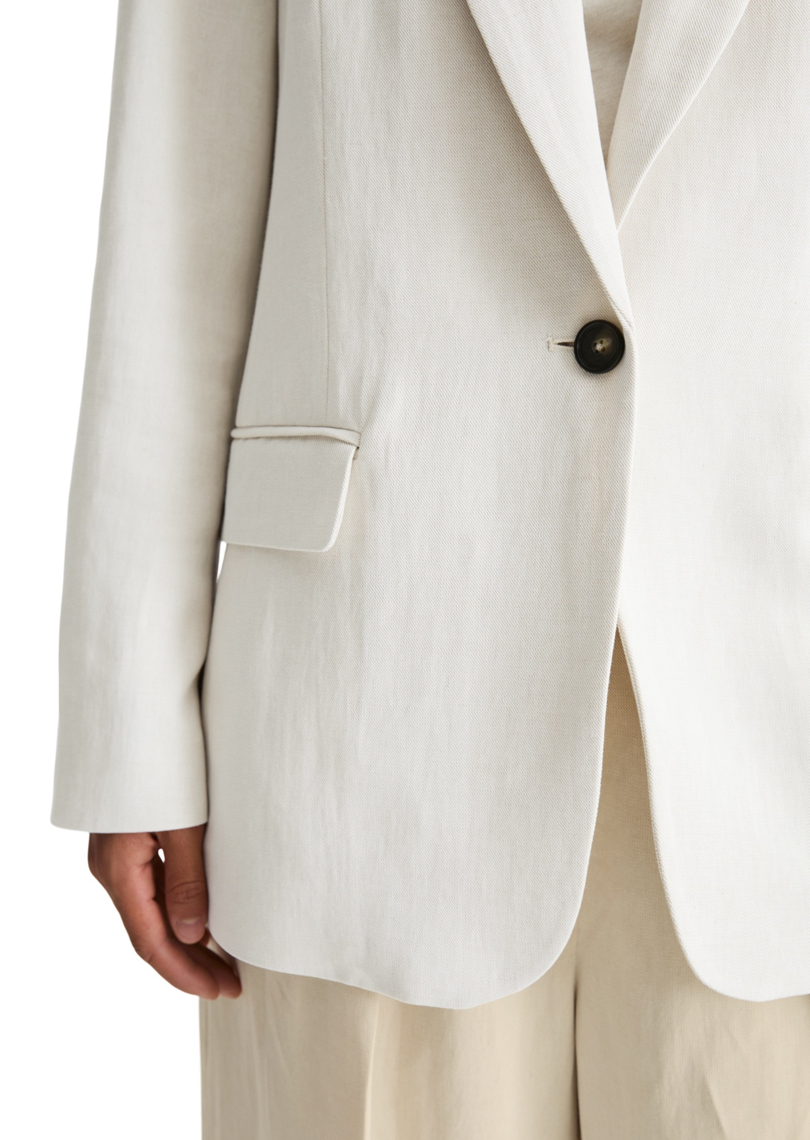 Marc O'Polo Longblazer »aus Viskose-Leinen-Mix«