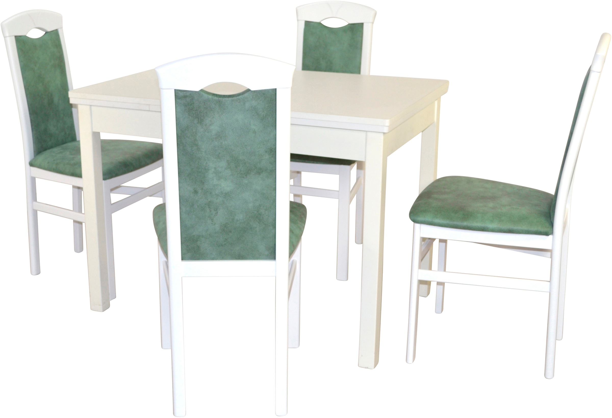 HOFMANN LIVING AND MORE Essgruppe »5tlg. Tischgruppe«, (Spar-Set, 5 tlg., 5tlg. Tischgruppe), Stühle montiert