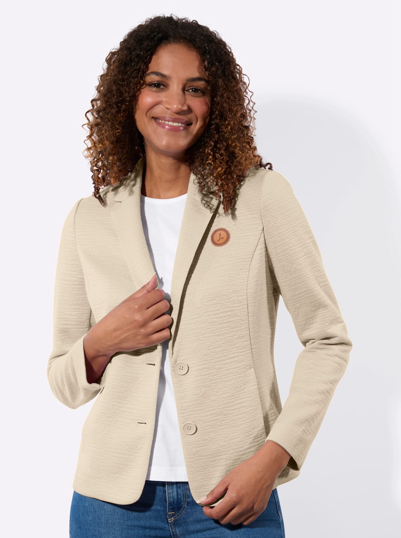 Casual Looks Jerseyblazer "Jersey-Blazer" günstig online kaufen