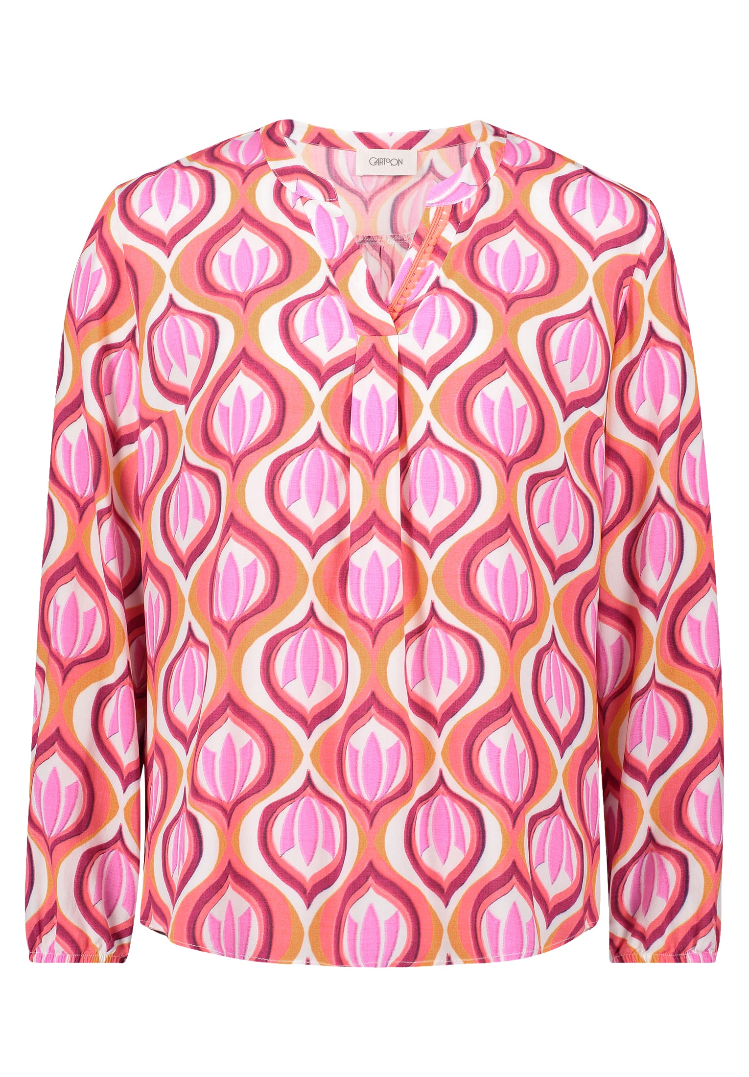 Cartoon Shirtbluse "Cartoon Damen Blusenshirt mit Muster" günstig online kaufen