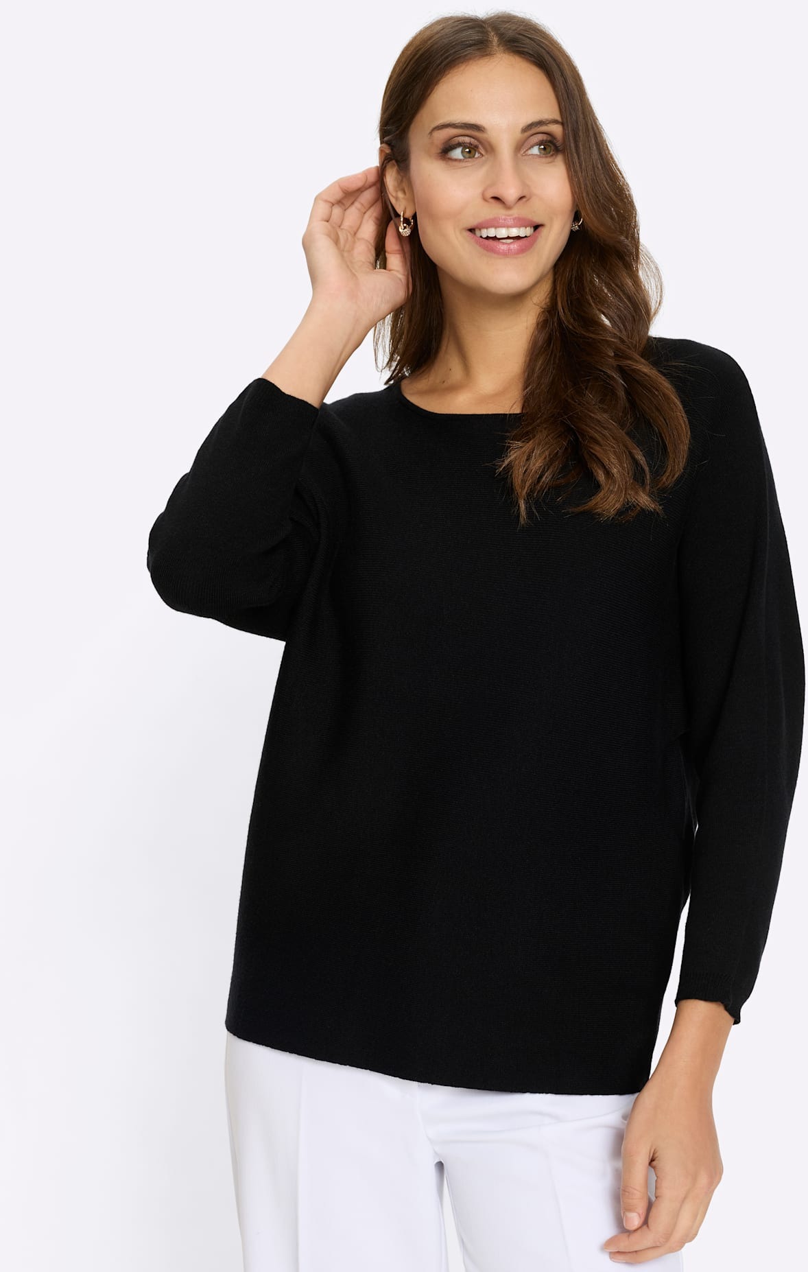 Thumbnail - Lady 3/4 Arm-Pullover "Fledermauspullover"